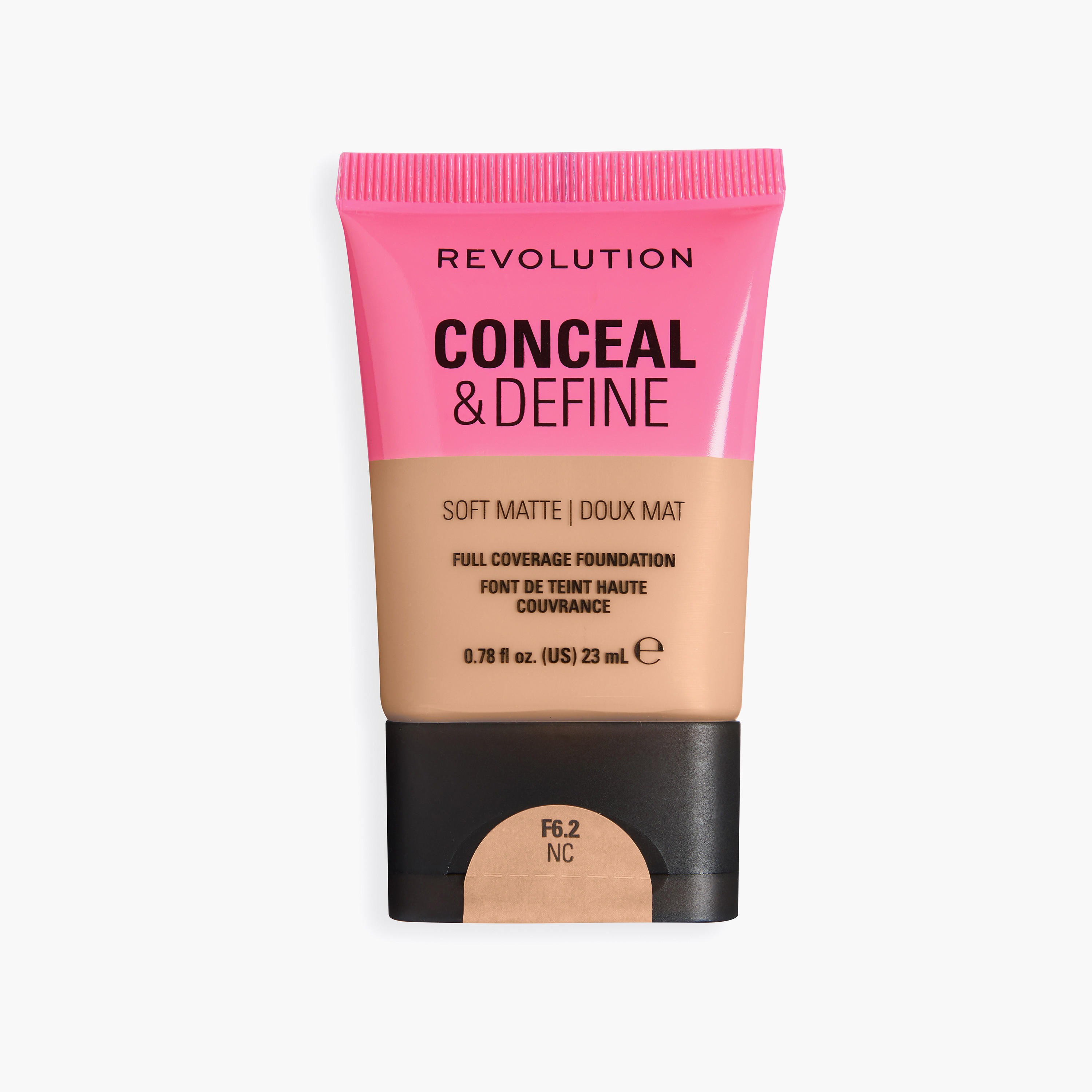 Makeup Revolution Conceal & Define Soft Matte Tube Foundation - 23gm-beautyandpersonalcare-makeup-face-foundations-image-1