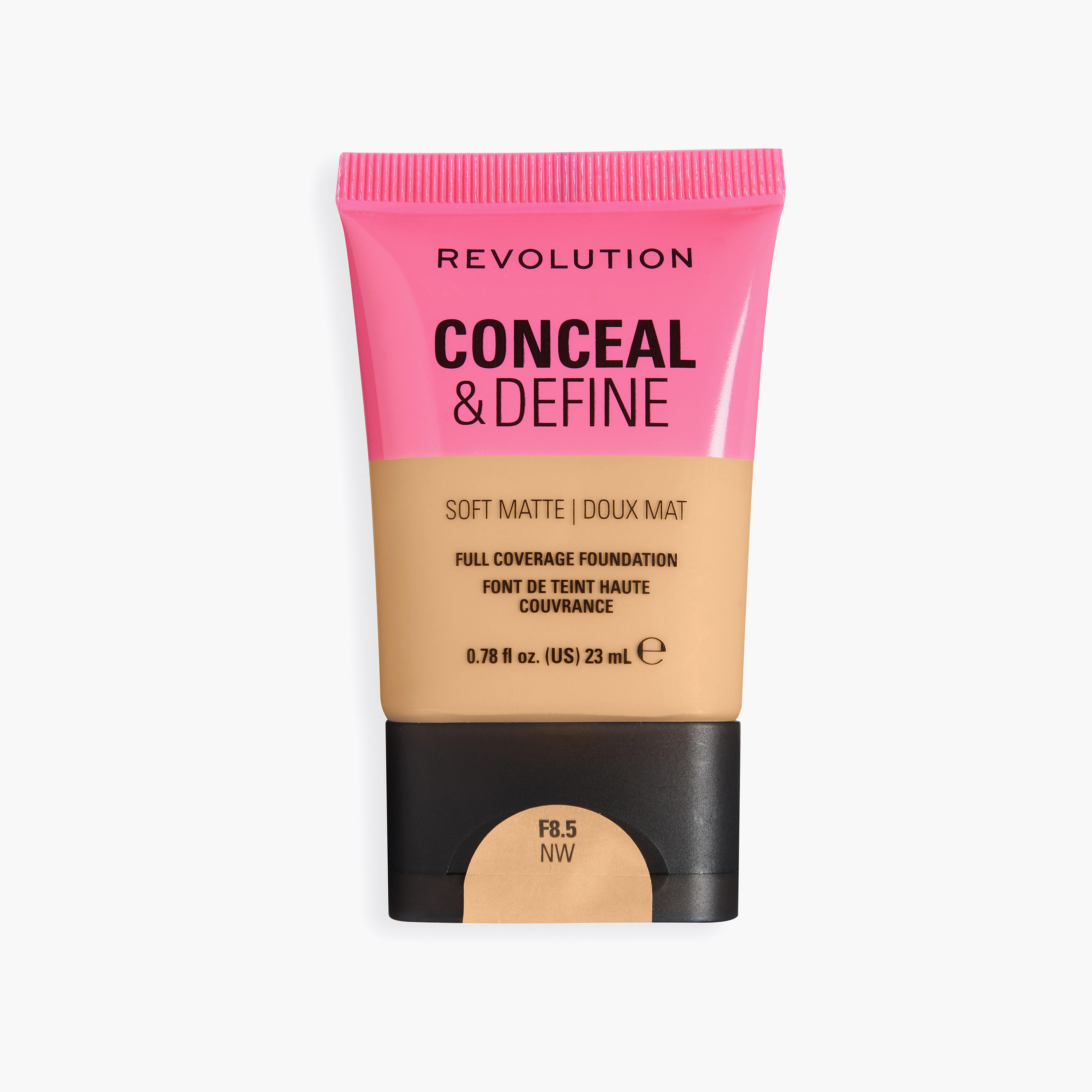 كريم أساس ميك أب ريفوليوشن كونسيل آند ديفاين سوفت مات تيوب - 23 غرام-beautyandpersonalcare-makeup-face-foundations-image-1