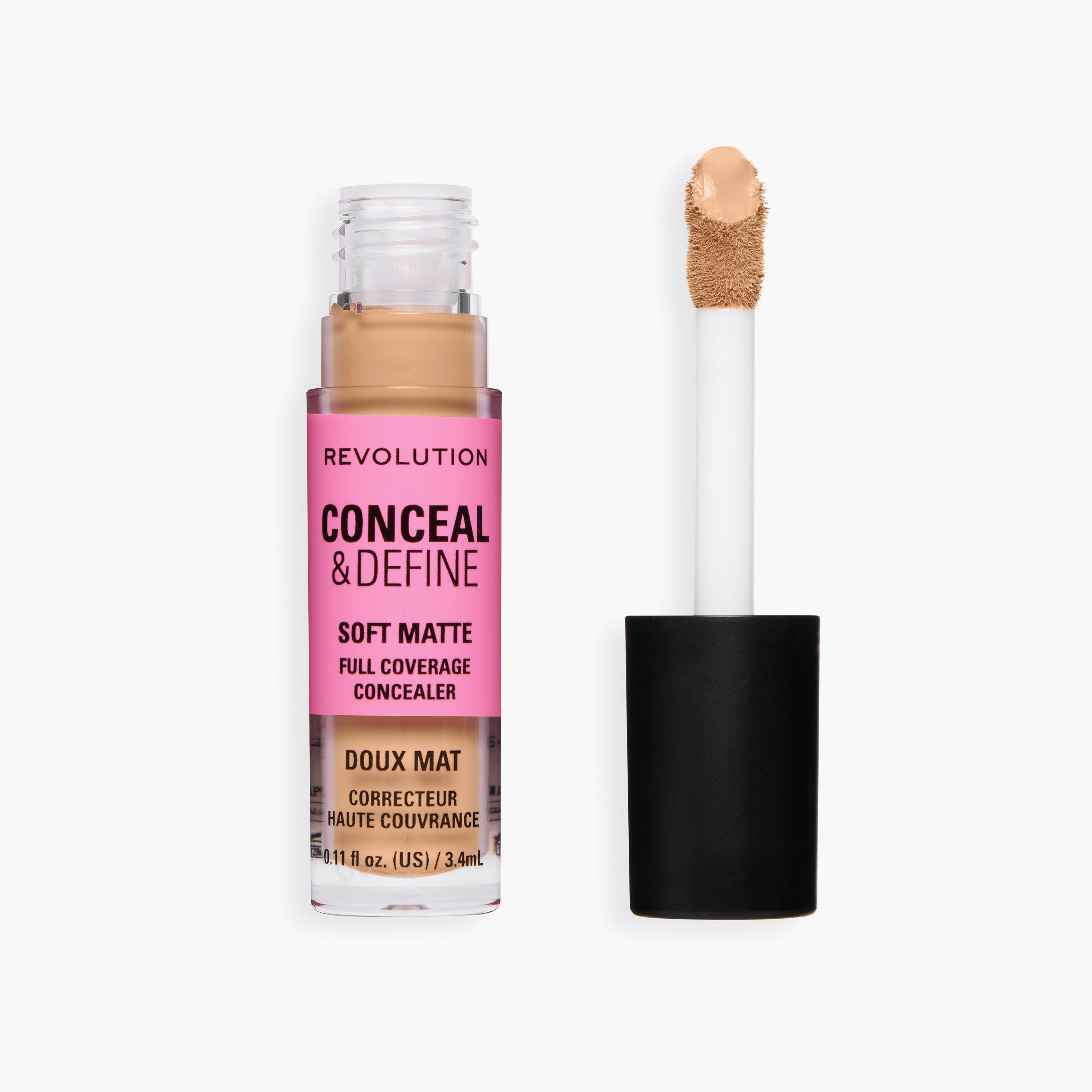 كونسيلر ميك أب ريفوليوشن كونسيل آند ديفاين بتغطية كاملة - 4 غرام-beautyandpersonalcare-makeup-face-concealers-image-1