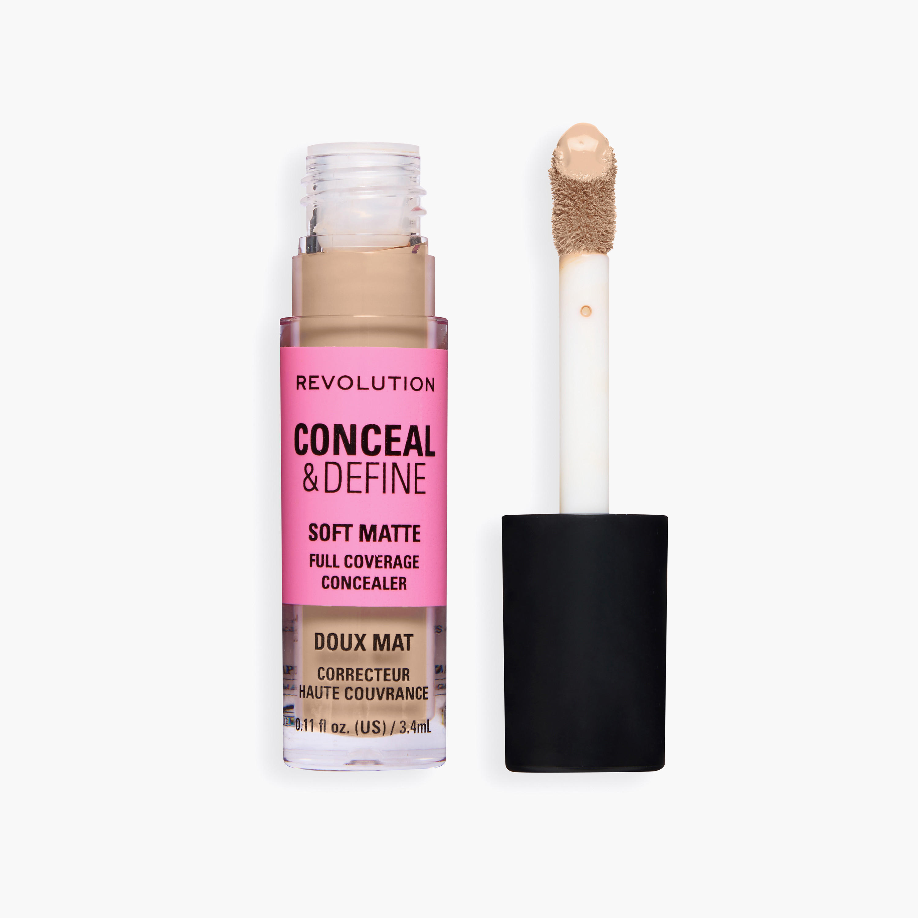 كونسيلر ميك أب ريفوليوشن كونسيل آند ديفاين بتغطية كاملة - 4 غرام-beautyandpersonalcare-makeup-face-concealers-image-1