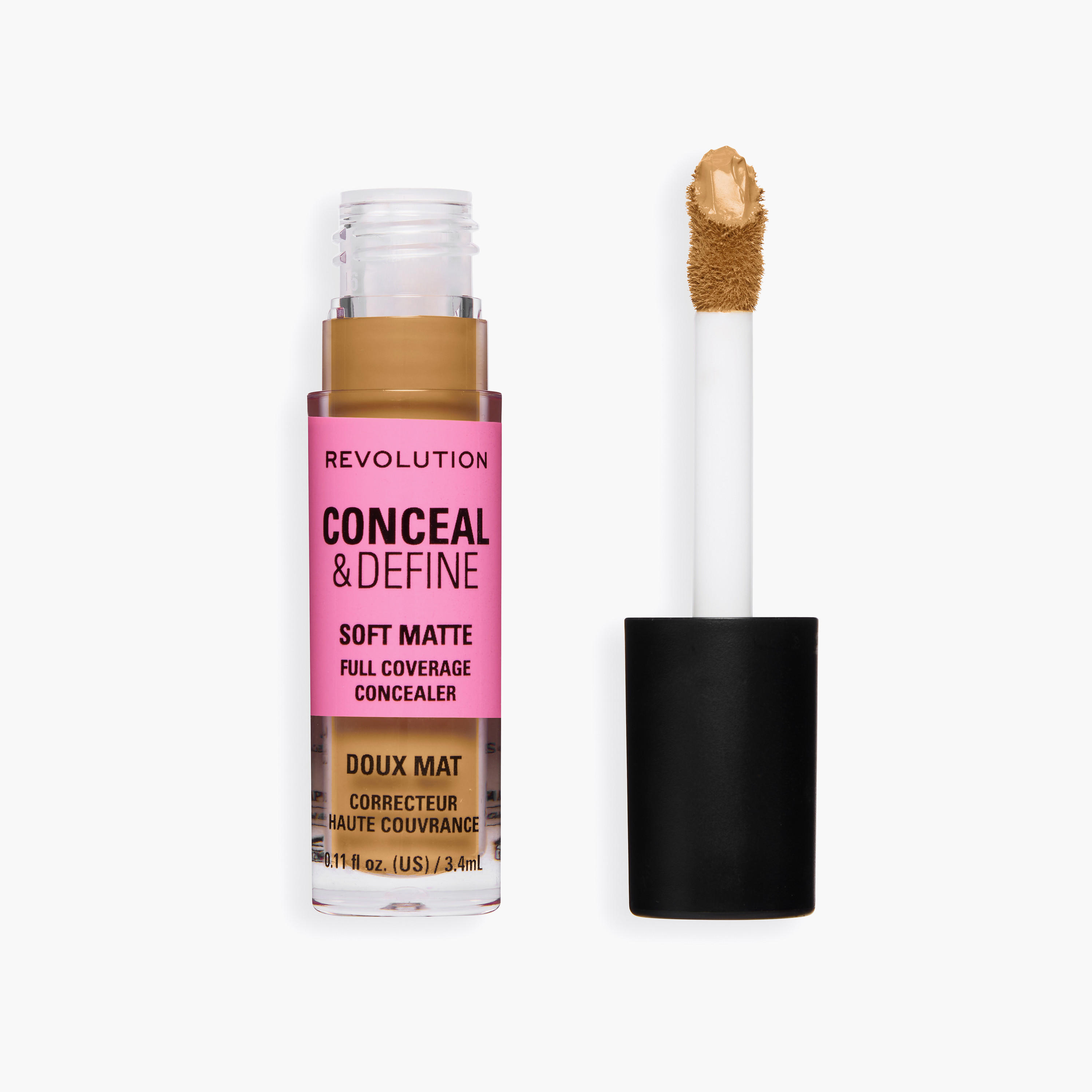 كونسيلر ميك أب ريفوليوشن كونسيل آند ديفاين بتغطية كاملة - 4 غرام-beautyandpersonalcare-makeup-face-concealers-image-1