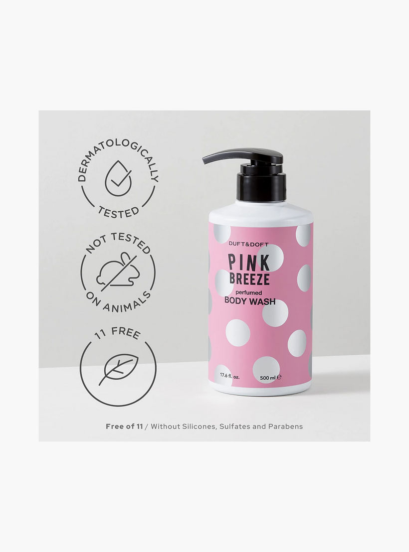 Duft&Doft Pink Breeze Perfumed Body Wash 500Ml-beautyandpersonalcare-bathandbody-bathandshower-bodywash-image-2