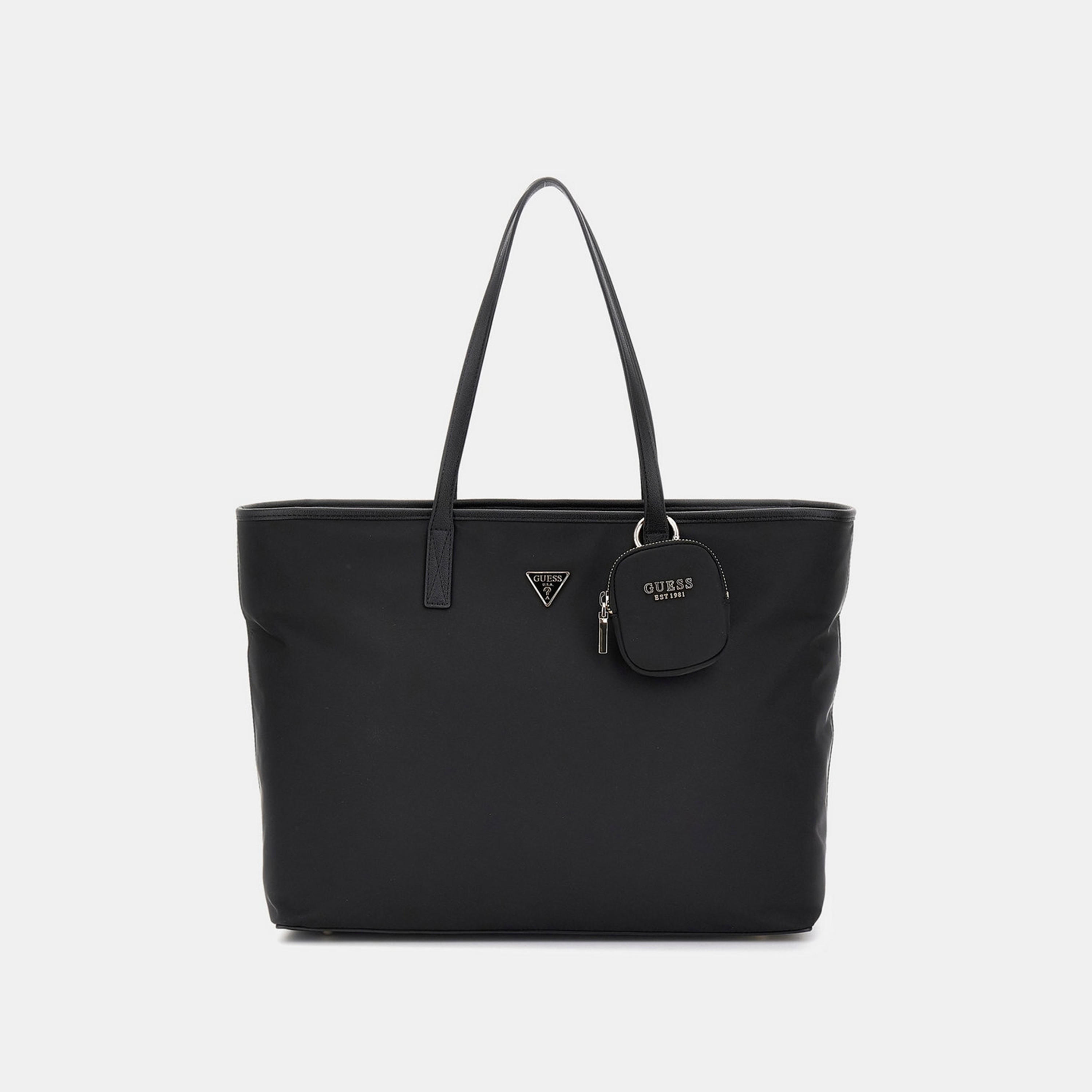 Guess Eco Gemma Double Handle Tote Bag & Pouch with Zipper Closure-women-bagsandwallets-handbags-image-2