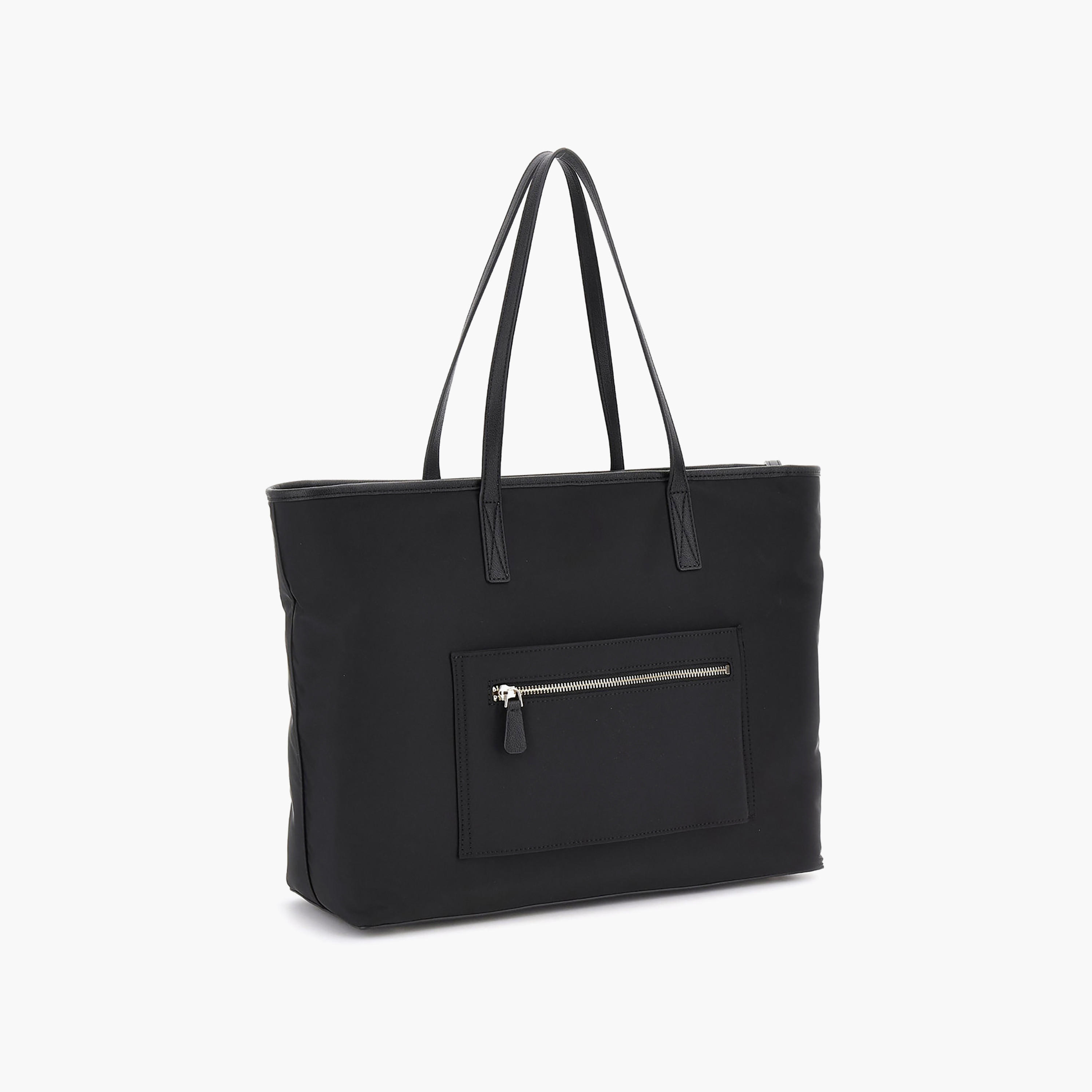 Guess Eco Gemma Double Handle Tote Bag & Pouch with Zipper Closure-women-bagsandwallets-handbags-image-4