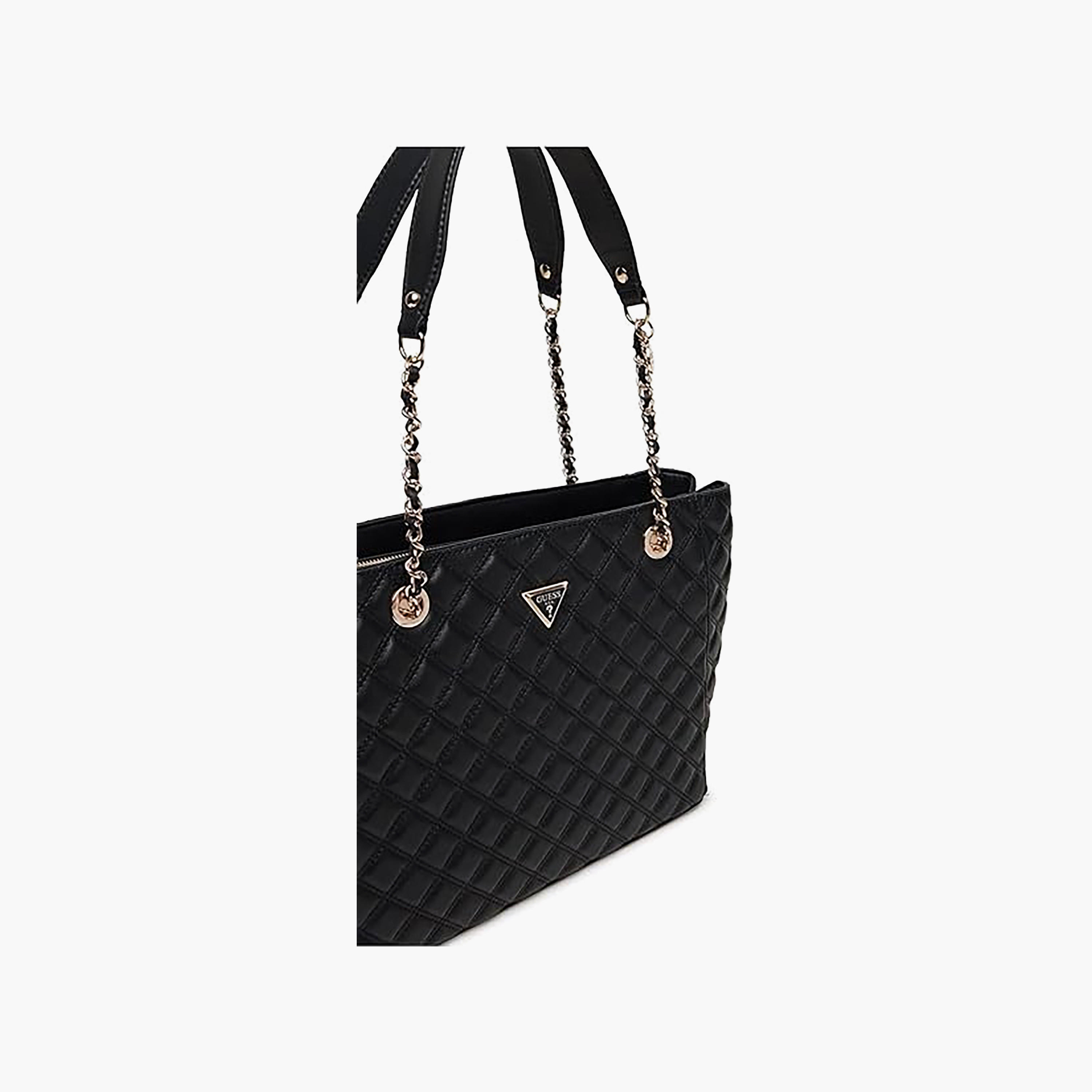 حقيبة يد Guess Giully II ذات مقبضين مبطنة بنمط ماسي مع سحاب للإغلاق-women-bagsandwallets-handbags-image-4