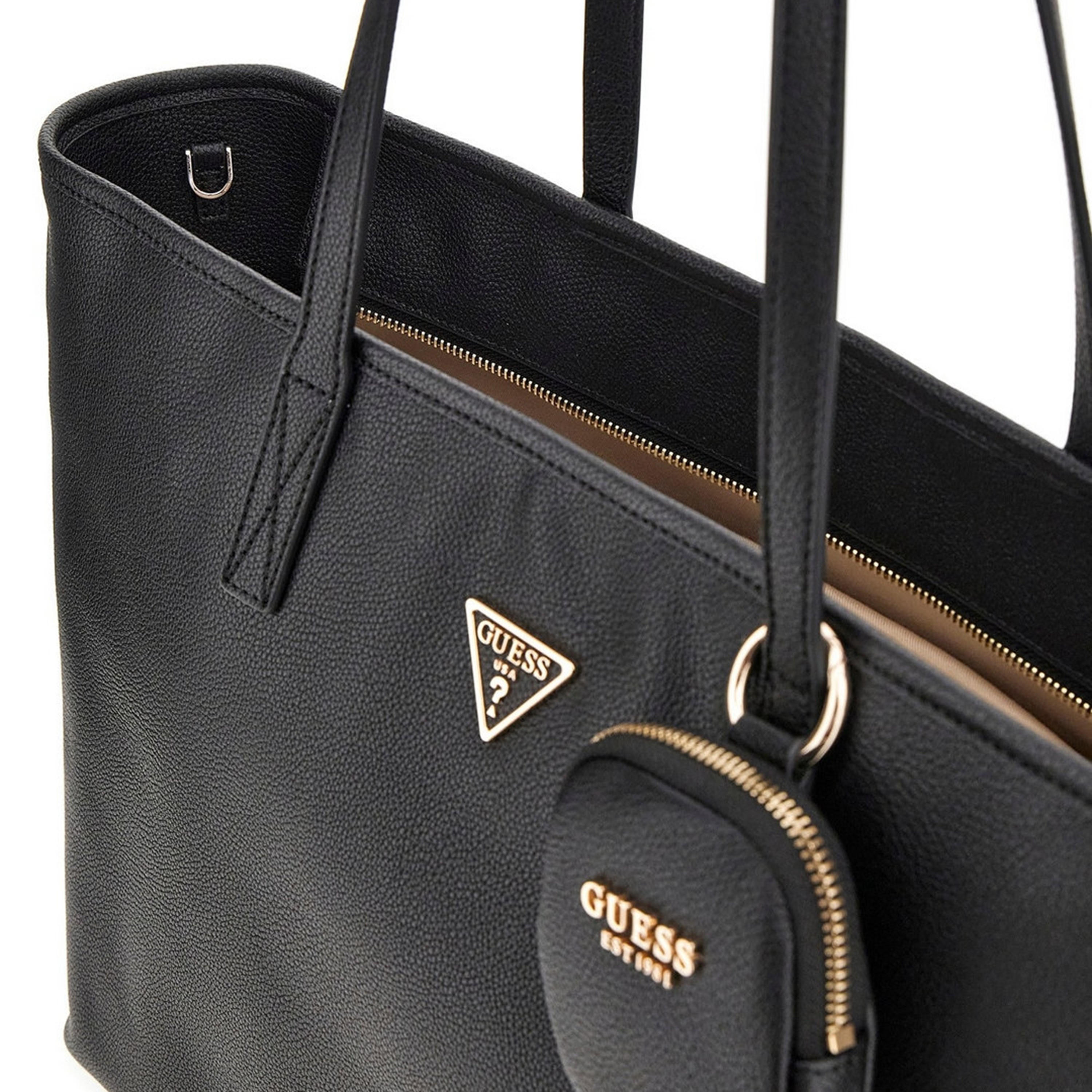 Guess Power Play Ii Double Handle Tote Bag & Pouch with Zipper Closure-women-bagsandwallets-handbags-image-3