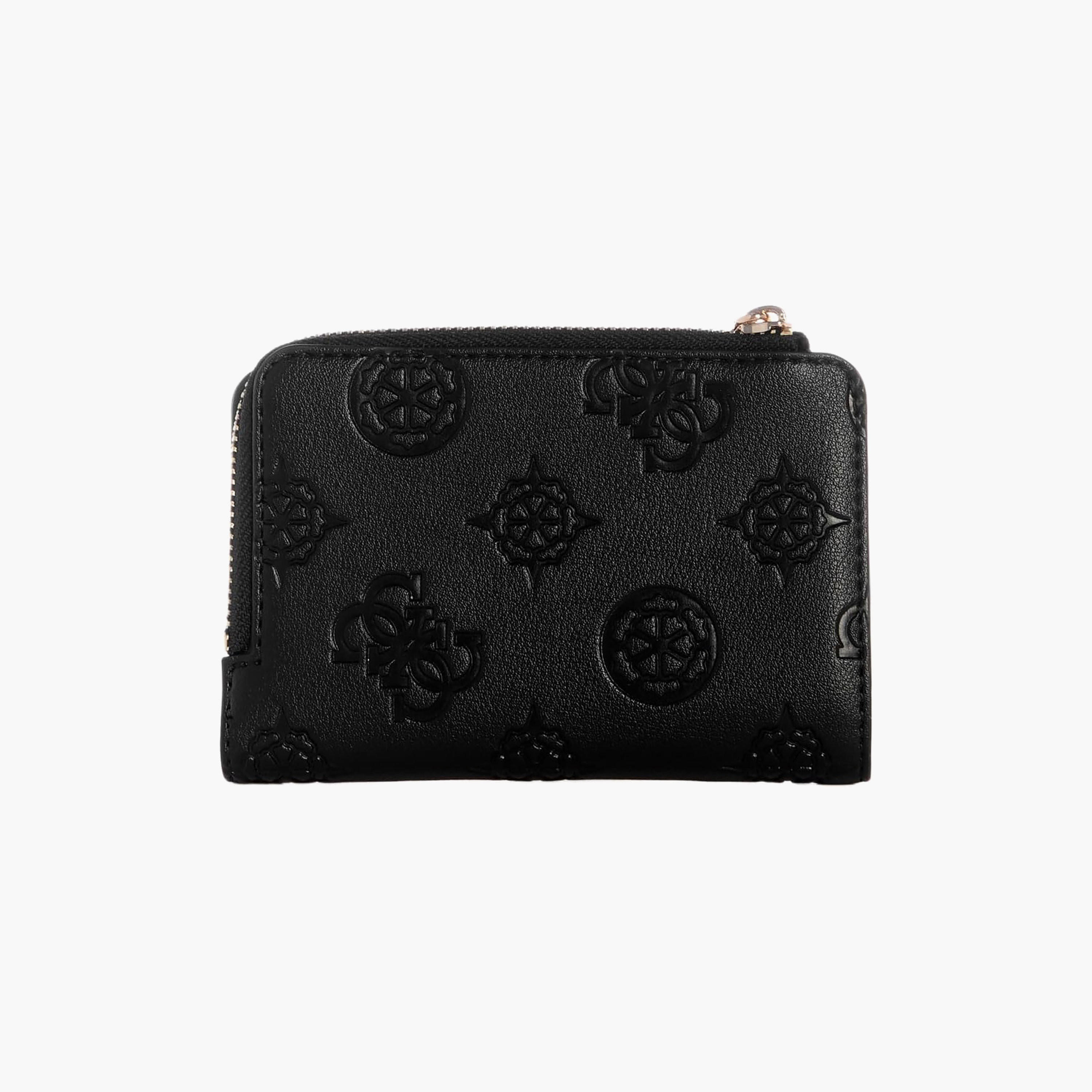 Guess Laurel Ii Monogram Wallet with Zipper Closure-women-bagsandwallets-wallets-image-2
