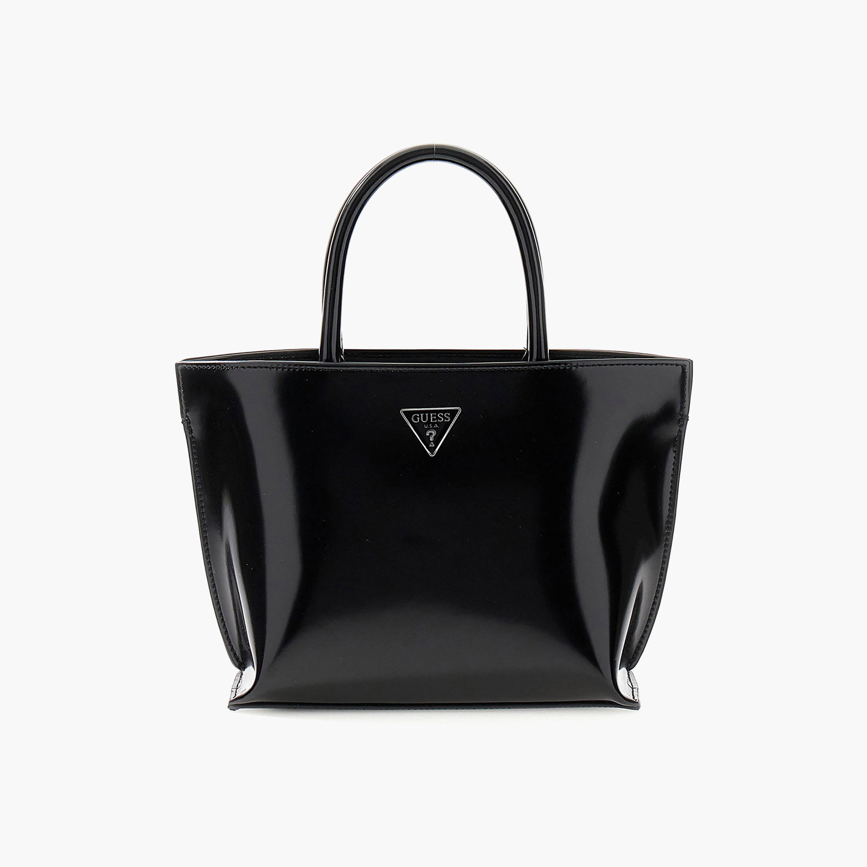 حقيبة يد Guess Arnela ذات مقبضين وسحاب إغلاق وحزام قابل للفصل-women-bagsandwallets-handbags-image-1