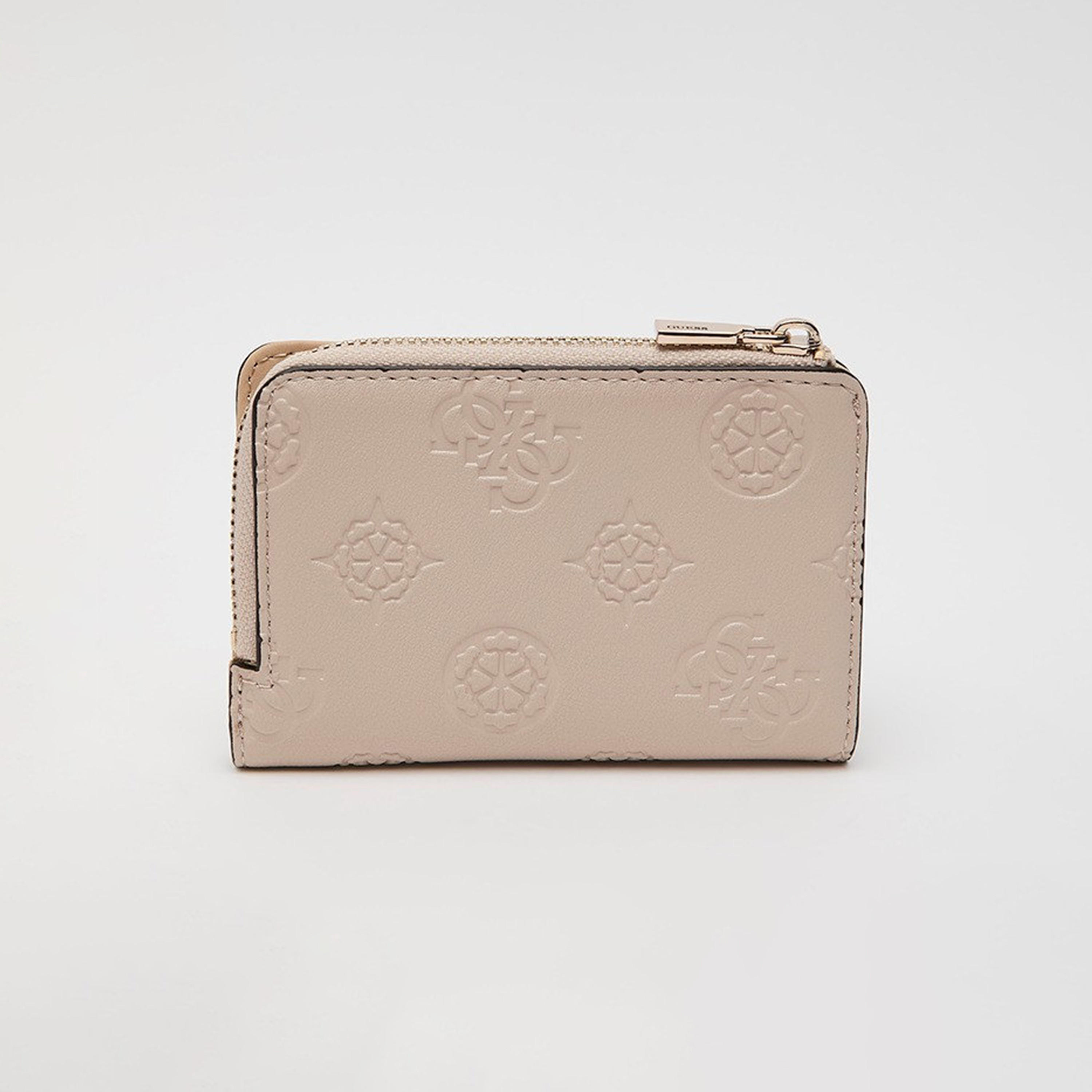 Guess Laurel Ii Monogram Wallet with Zipper Closure-women-bagsandwallets-wallets-image-2