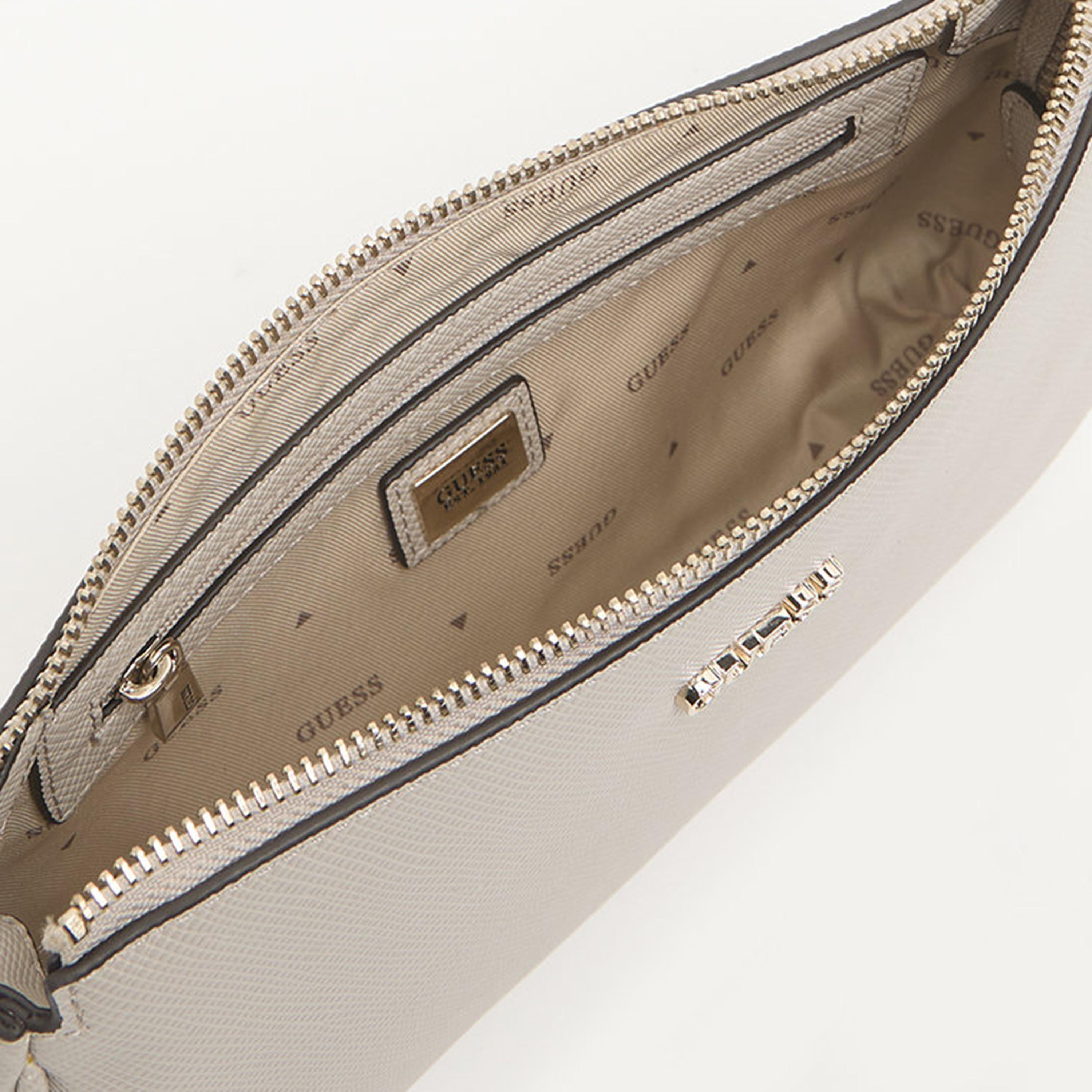 Guess Noelle Ii Texture Single Handle Crossbody Bag with Zip Closure & Detachable Strap-women-bagsandwallets-handbags-image-3