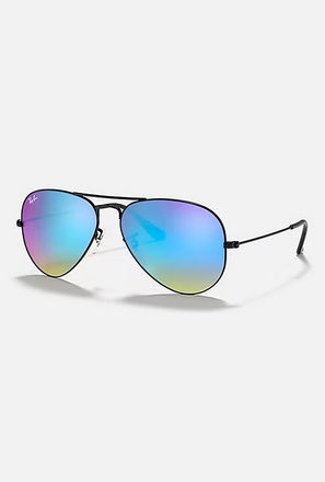 Ray-Ban Unisex Aviator Blue Sunglasses | 3025-men-sunglasses-image-1