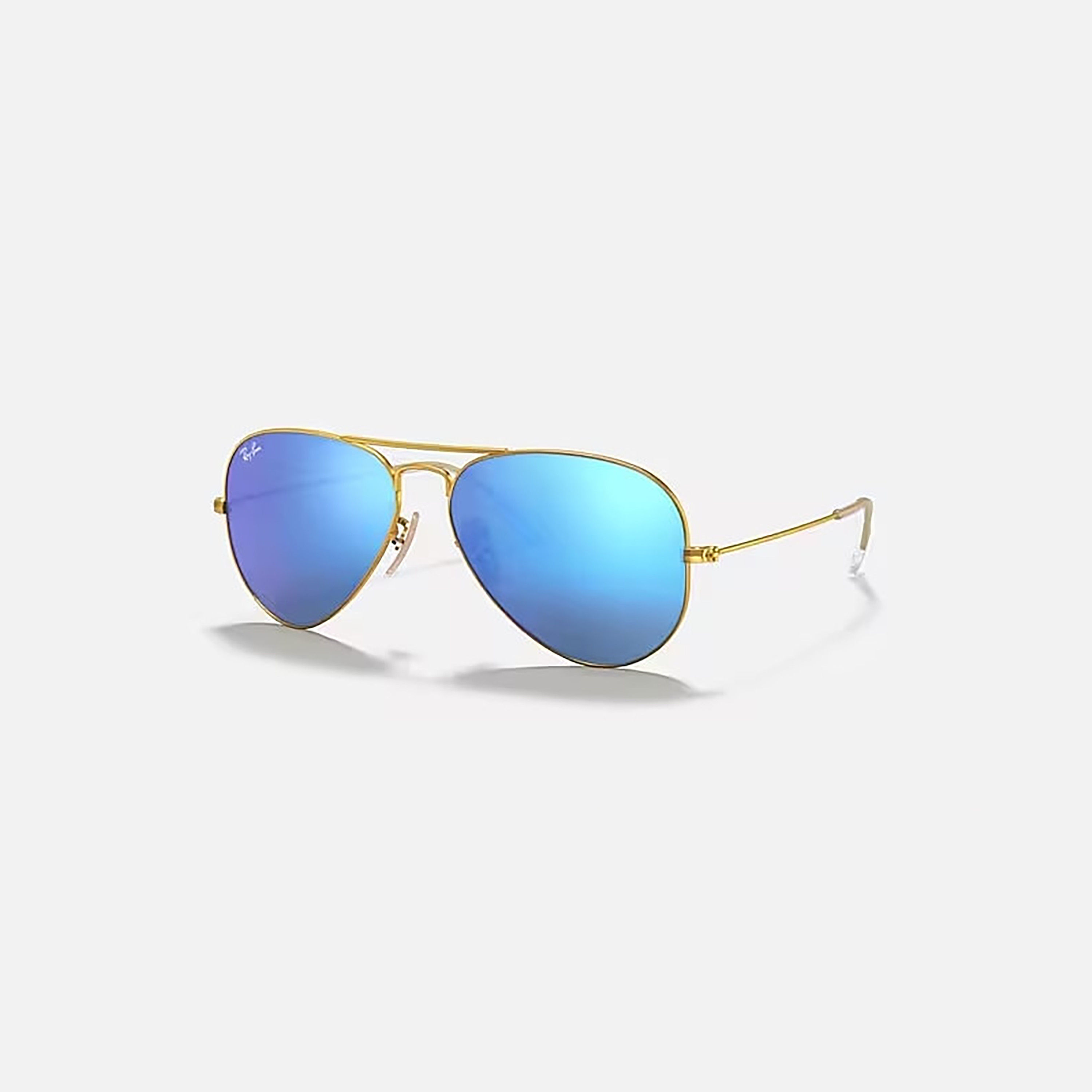 نظارات راي بان للجنسين بتصميم طيار أزرق | 3025-men-sunglasses-image-1