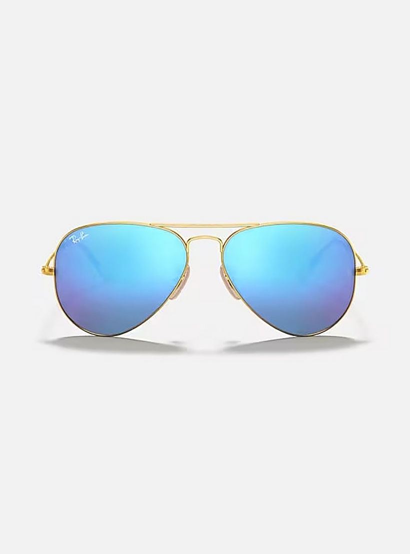 Ray-Ban Unisex Aviator Blue Sunglasses | 3025-men-sunglasses-image-3