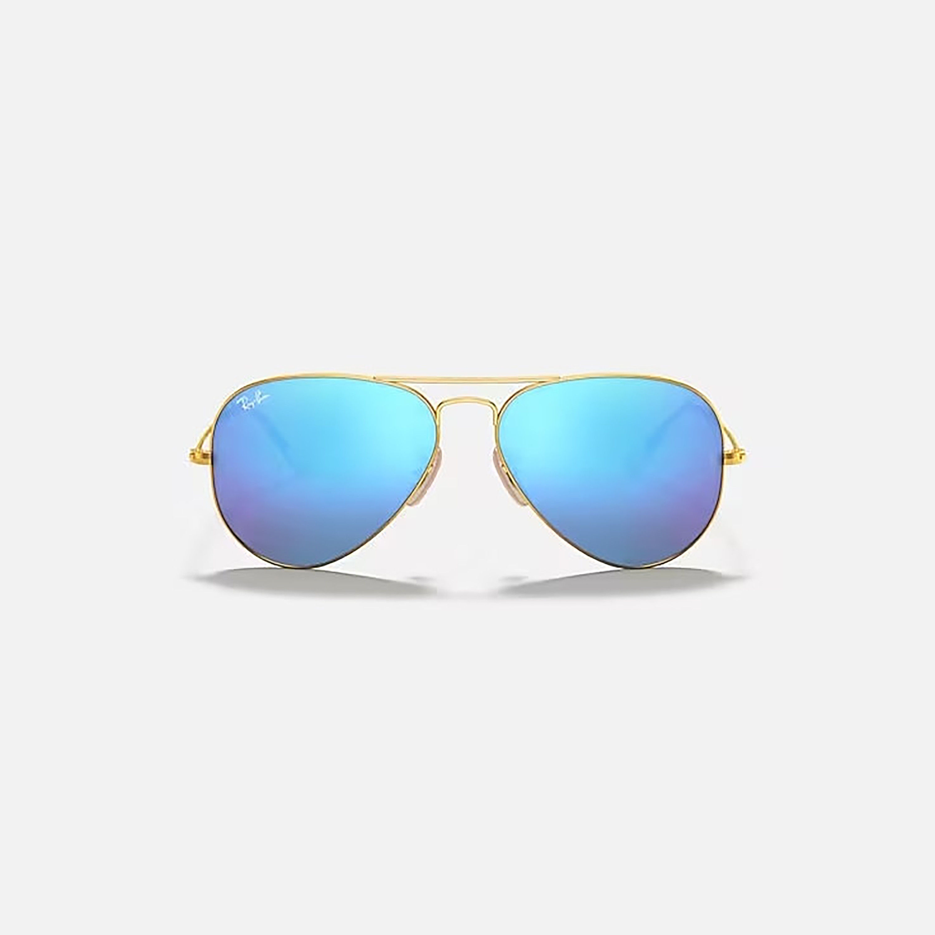 نظارات راي بان للجنسين بتصميم طيار أزرق | 3025-men-sunglasses-image-3