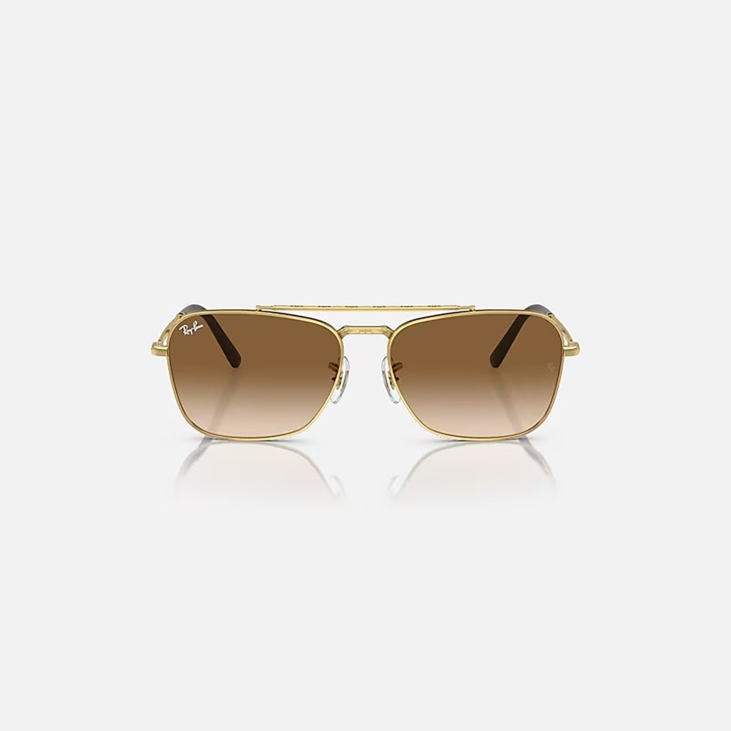 نظارات شمسية راي بان للجنسين بتصميم طيار بني | 3636-men-sunglasses-image-3