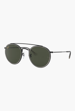 Ray-Ban Unisex Round Green Sunglasses | 3647N-men-sunglasses-image-1