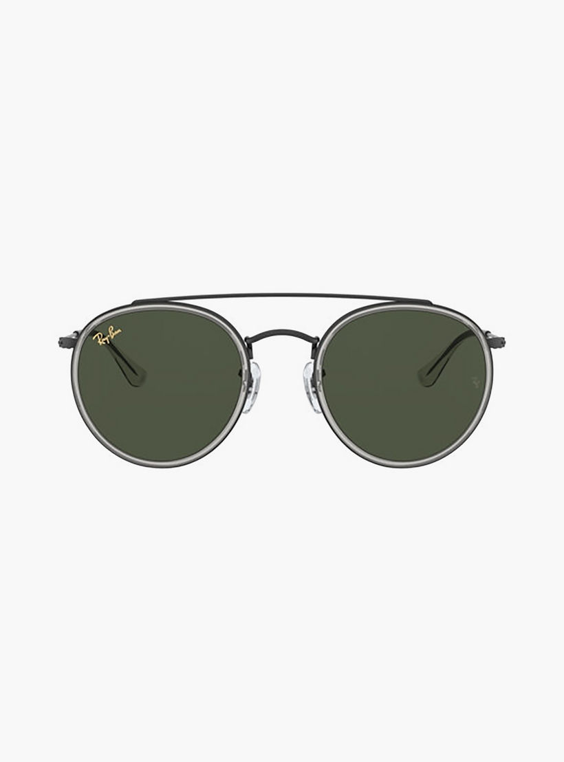 Ray-Ban Unisex Round Green Sunglasses | 3647N-men-sunglasses-image-3