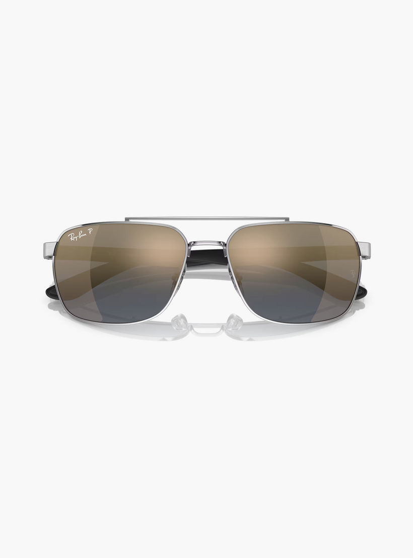 Ray-Ban Unisex Rectangle Multicolour Polorized Sunglasses | 3701-men-sunglasses-image-3