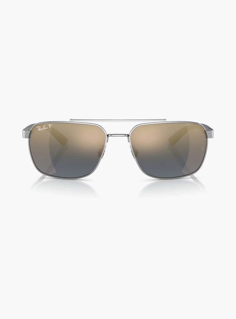Ray-Ban Unisex Rectangle Multicolour Polorized Sunglasses | 3701-men-sunglasses-image-4