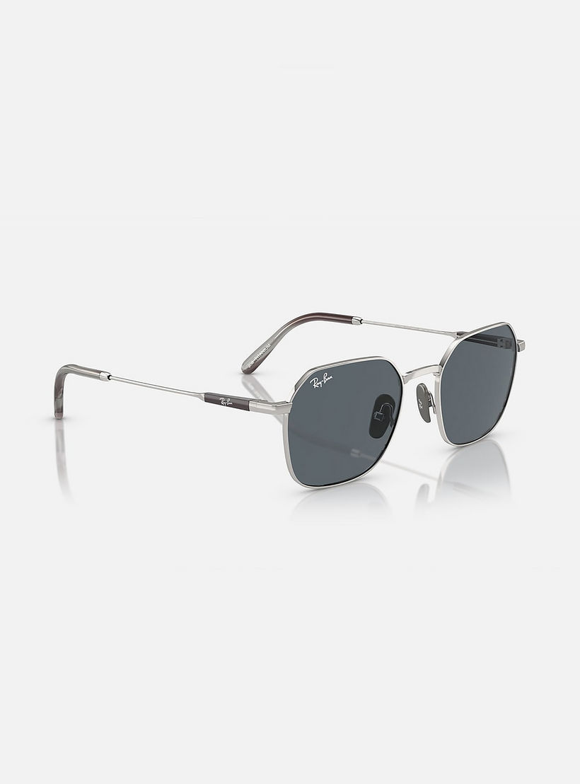 Ray-Ban Unisex Square Polorized Blue Sunglasses | 8094-men-sunglasses-image-4