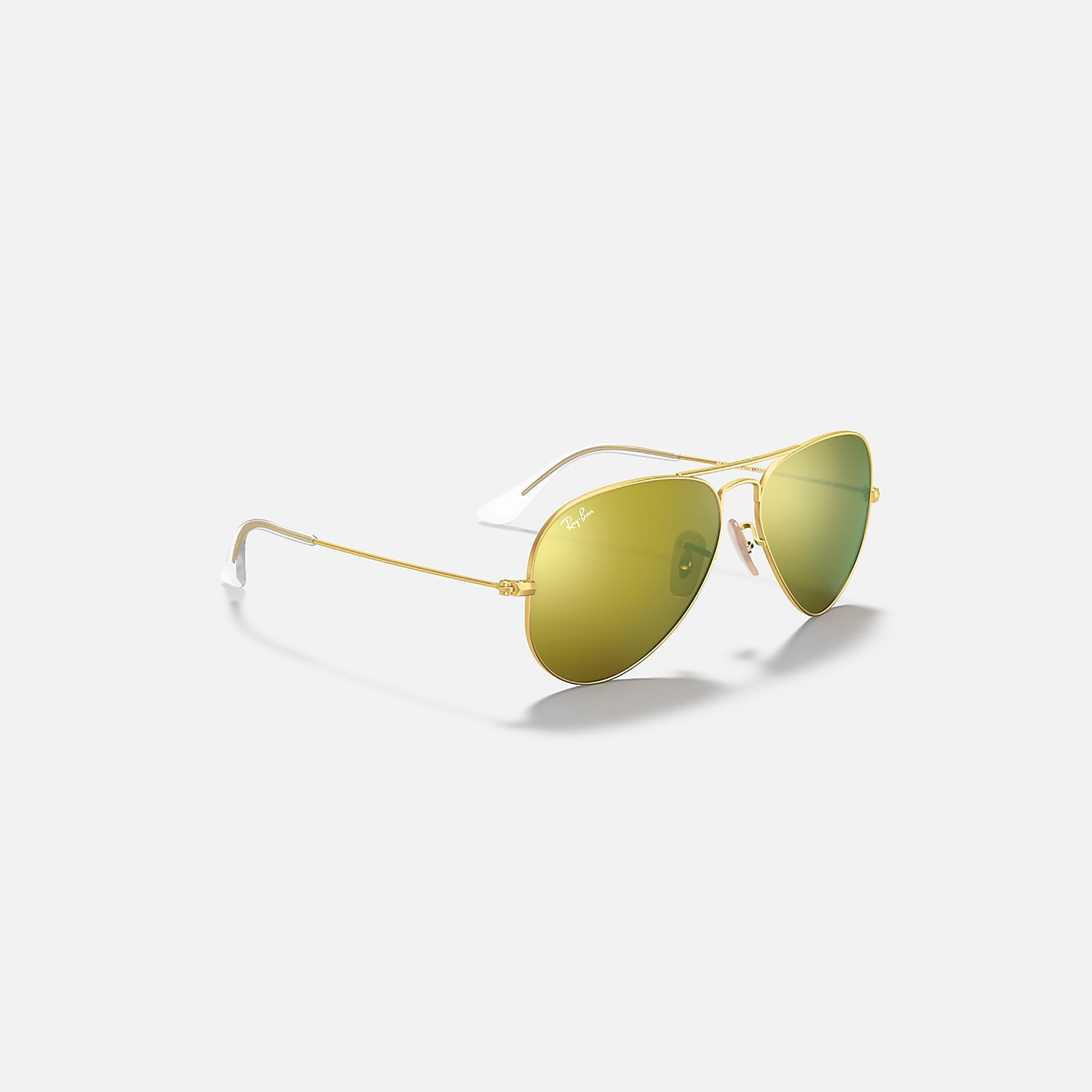 Ray-Ban Unisex Aviator Yellow Sunglasses | 3025-men-sunglasses-image-2