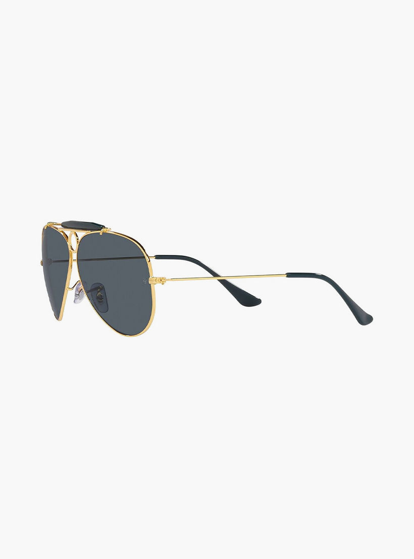 Ray-Ban Unisex Aviator Grey Sunglasses | 3138-men-sunglasses-image-2