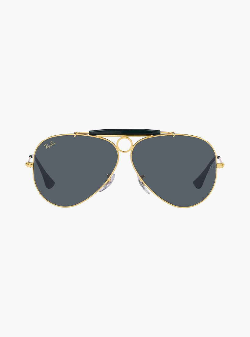 Ray-Ban Unisex Aviator Grey Sunglasses | 3138-men-sunglasses-image-3