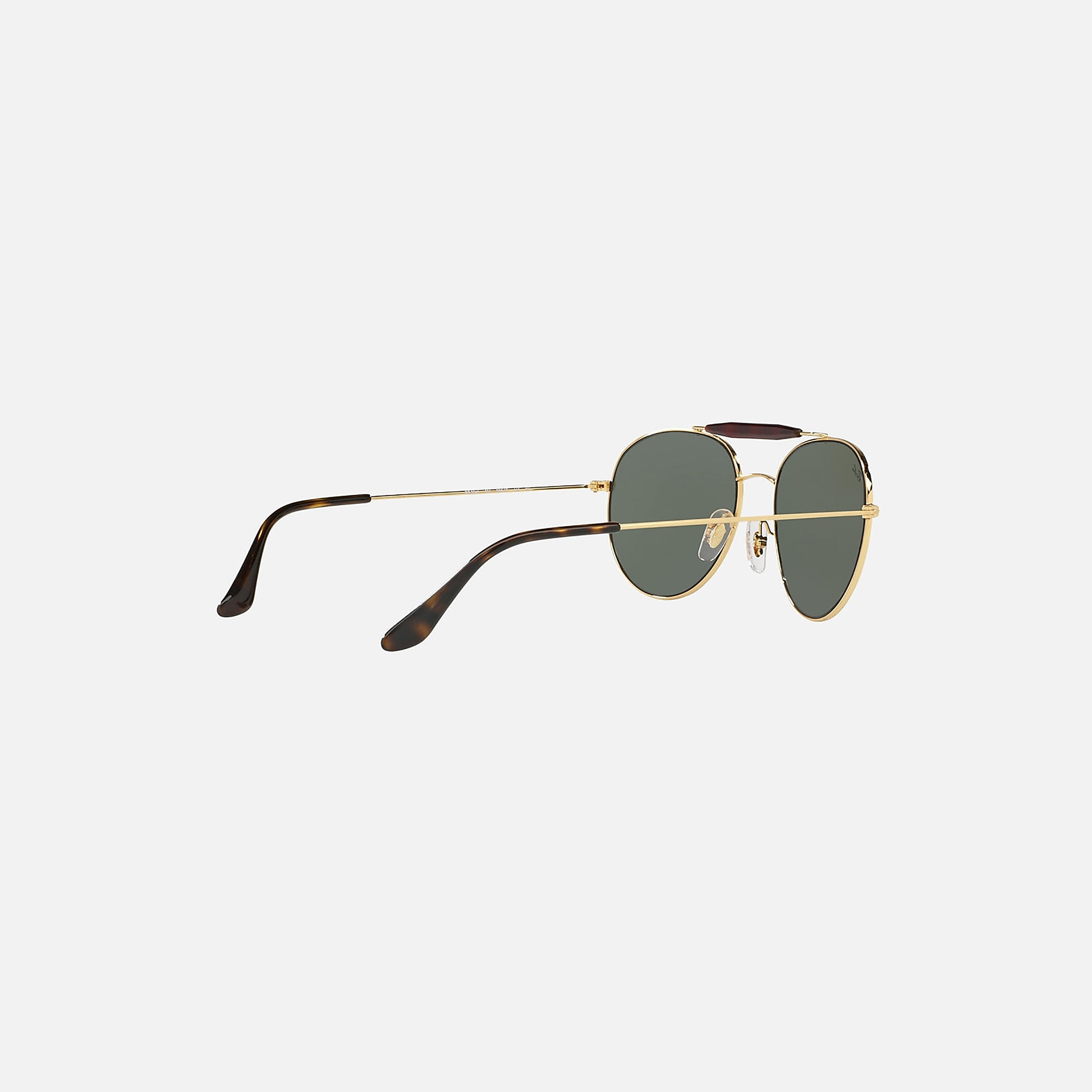 نظارات شمسية رجالية من راي بان بتصميم طيار أخضر | 3540-men-sunglasses-image-2