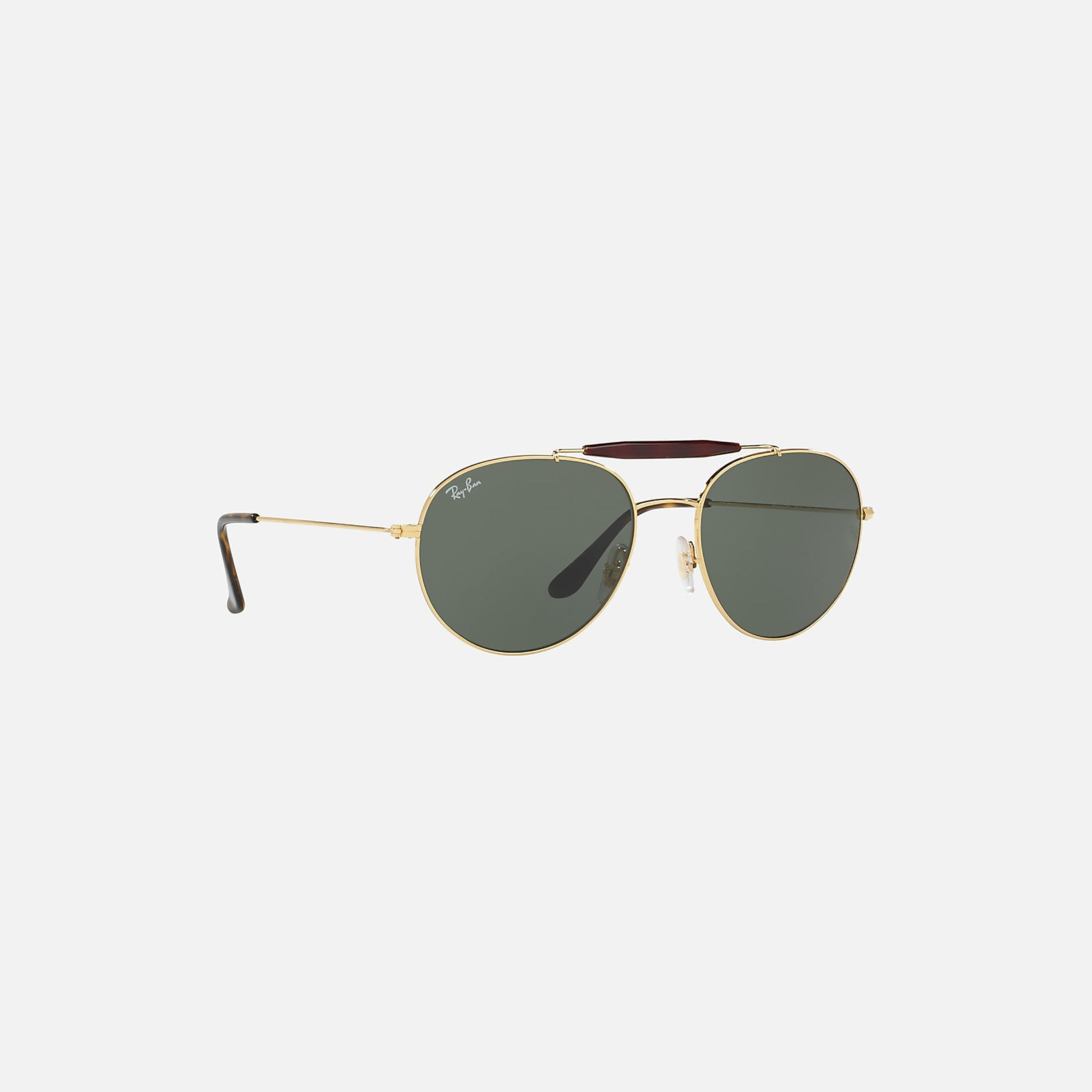 Ray-Ban Men Aviator Green Sunglasses | 3540-men-sunglasses-image-4