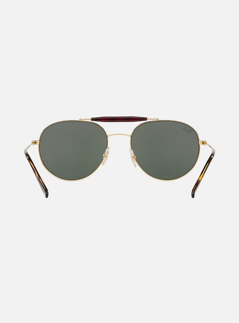 Ray-Ban Men Aviator Green Sunglasses | 3540-men-sunglasses-image-5