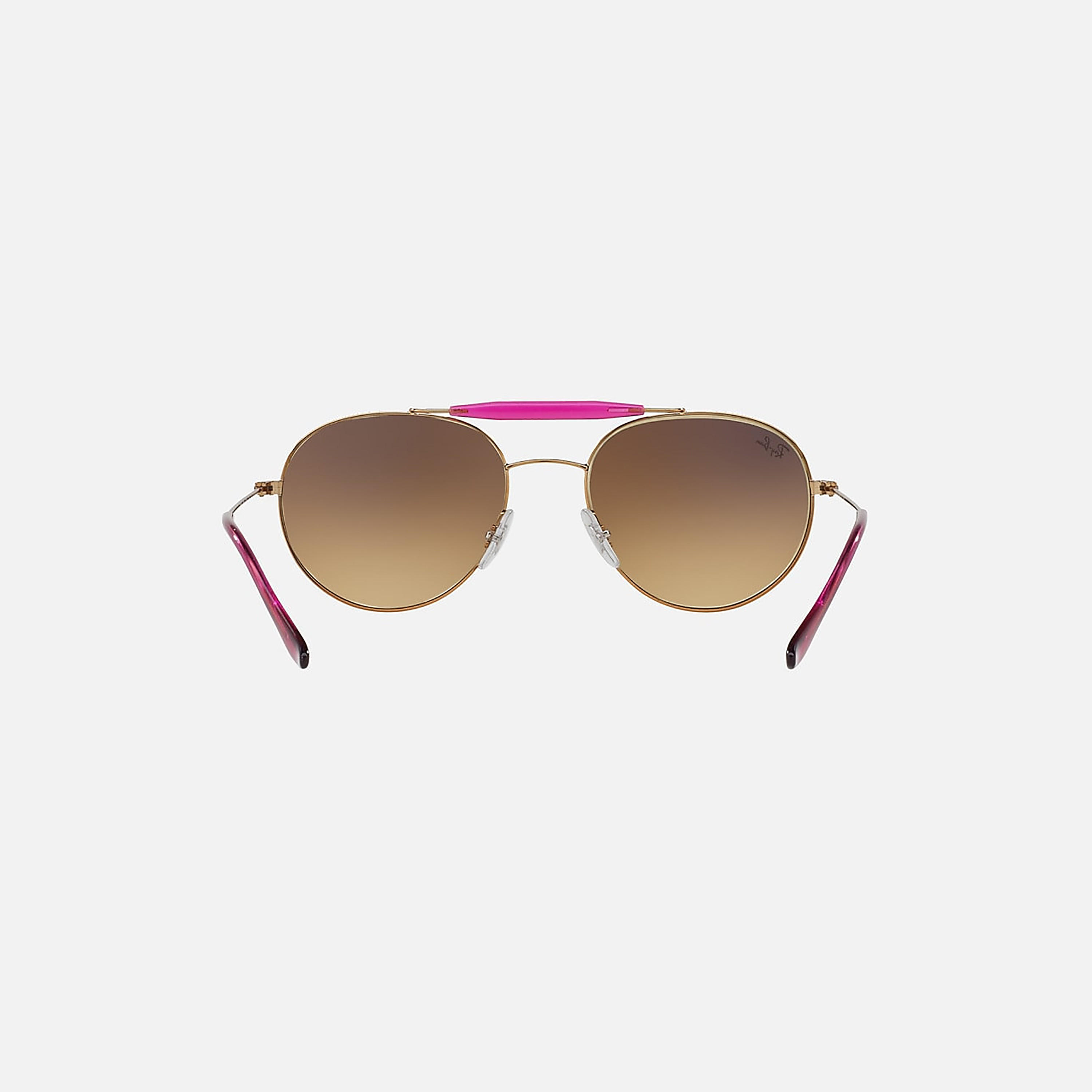 نظارات شمسية رجالية من راي بان بتصميم طيار رمادي | 3540-men-sunglasses-image-4