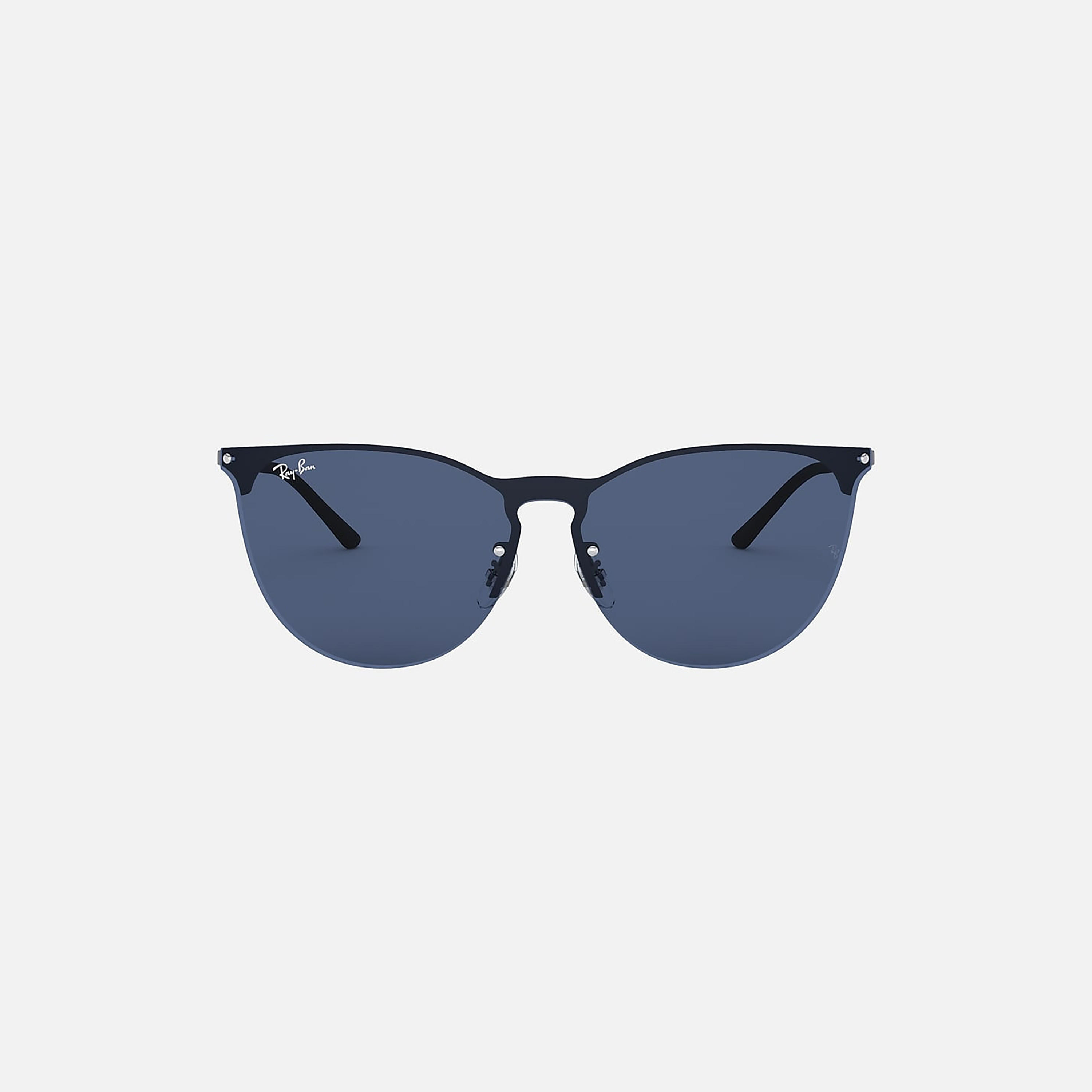 نظارات شمسية رجالية من راي بان بتصميم عين القطة باللون الأزرق | 3652-men-sunglasses-image-3