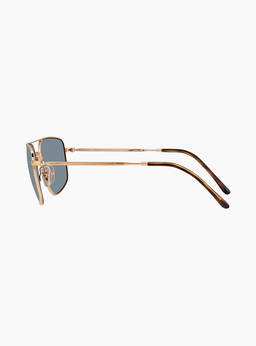 Ray-Ban Unisex Rectangle Blue Sunglasses | 3666-men-sunglasses-image-2