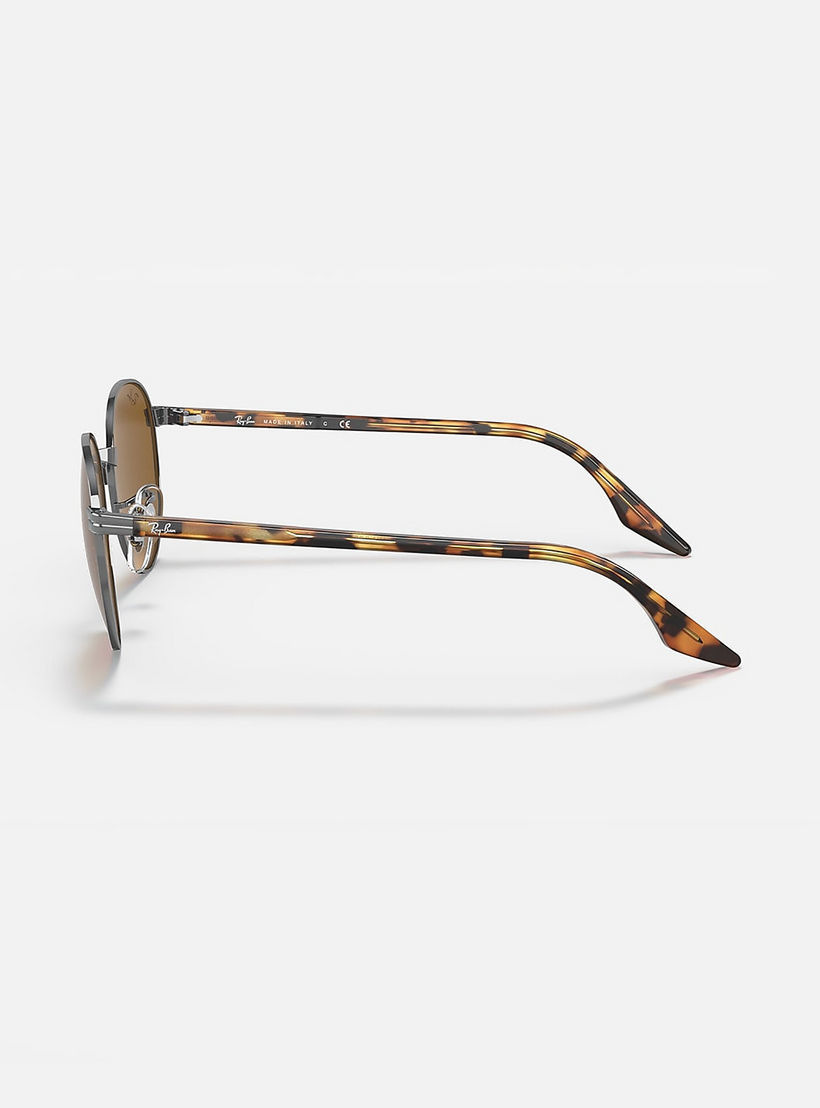 Ray-Ban Unisex Round Brown Sunglasses | 3691-men-sunglasses-image-2