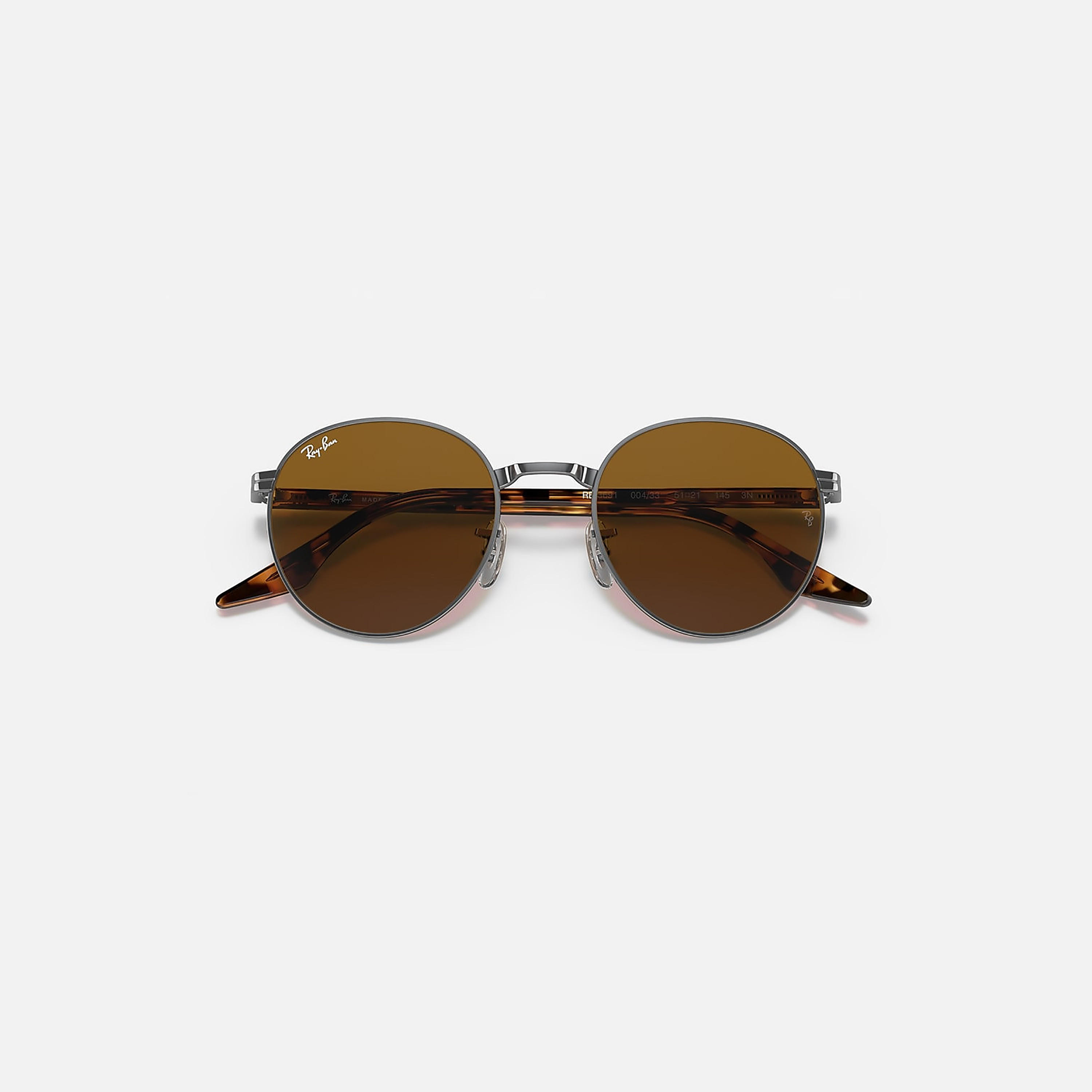 Ray-Ban Unisex Round Brown Sunglasses | 3691-men-sunglasses-image-3