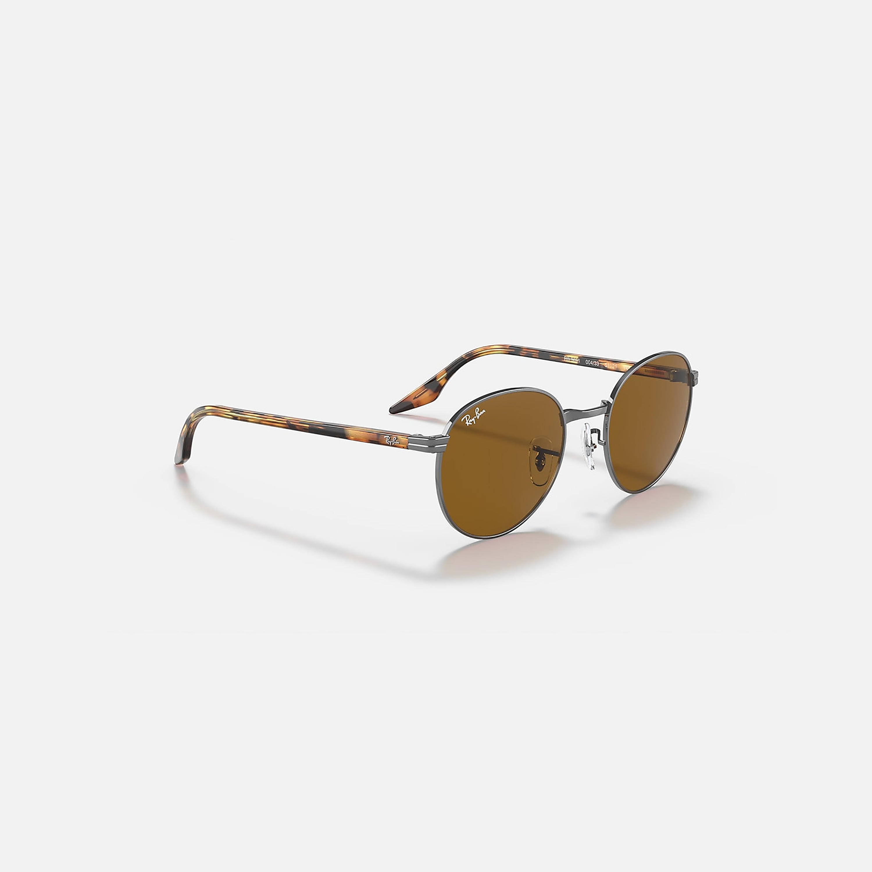 Ray-Ban Unisex Round Brown Sunglasses | 3691-men-sunglasses-image-5