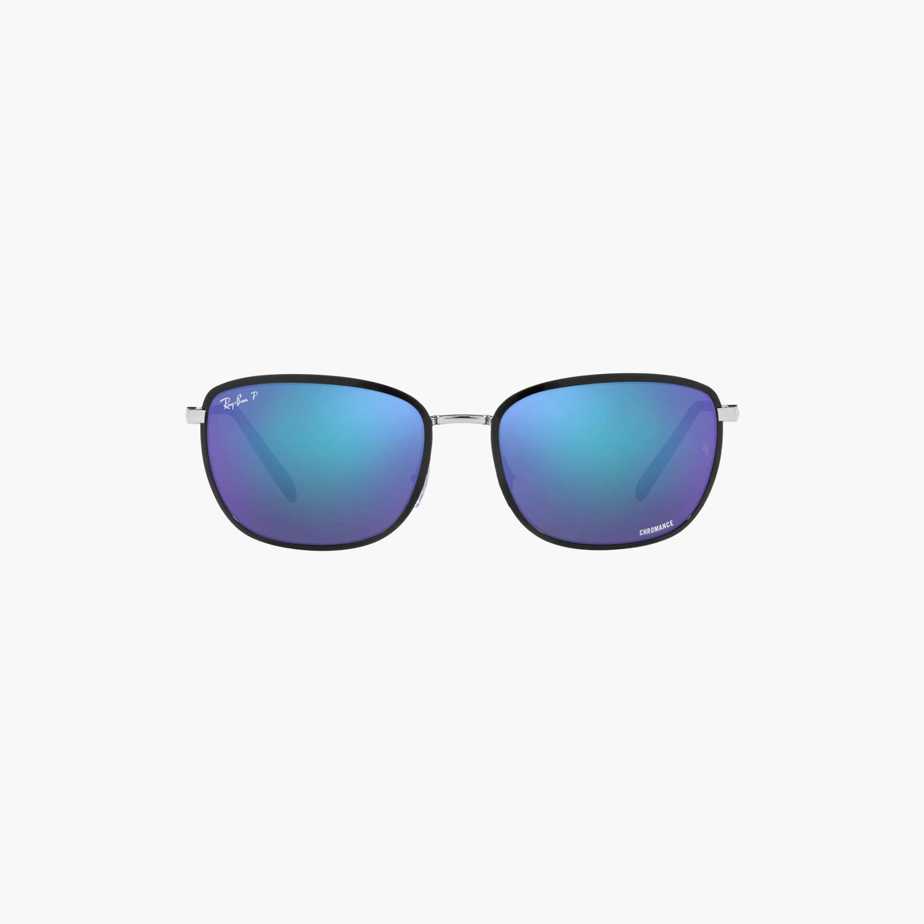 Ray-Ban Unisex Square Polorized Blue Sunglasses | 3705-men-sunglasses-image-3