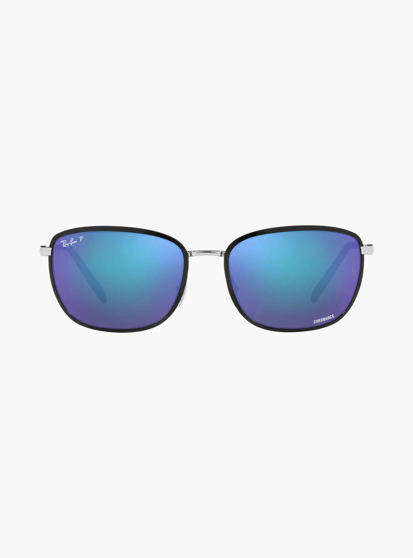 Ray-Ban Unisex Square Polorized Blue Sunglasses | 3705-men-sunglasses-image-3