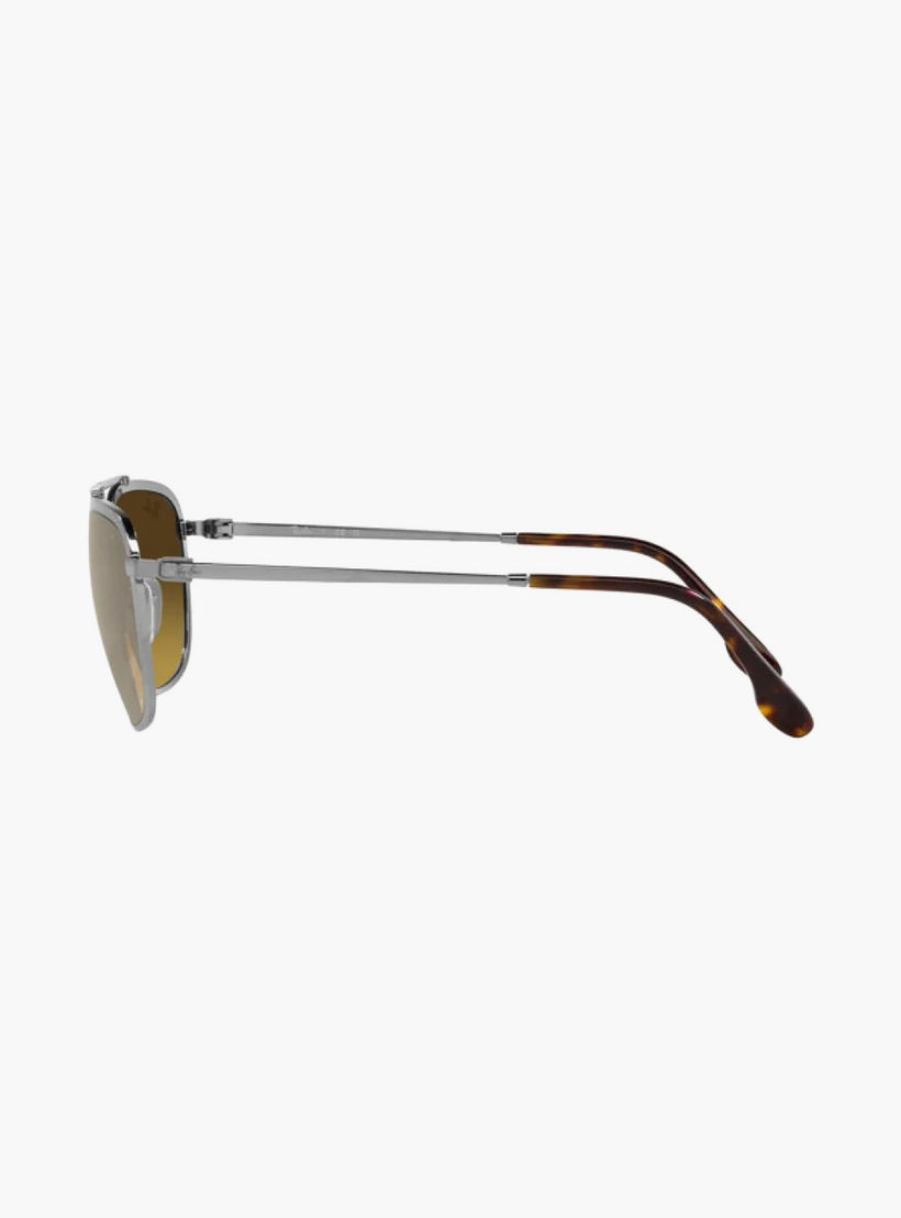Ray-Ban Men Aviator Brown Sunglasses | 3708-men-sunglasses-image-2