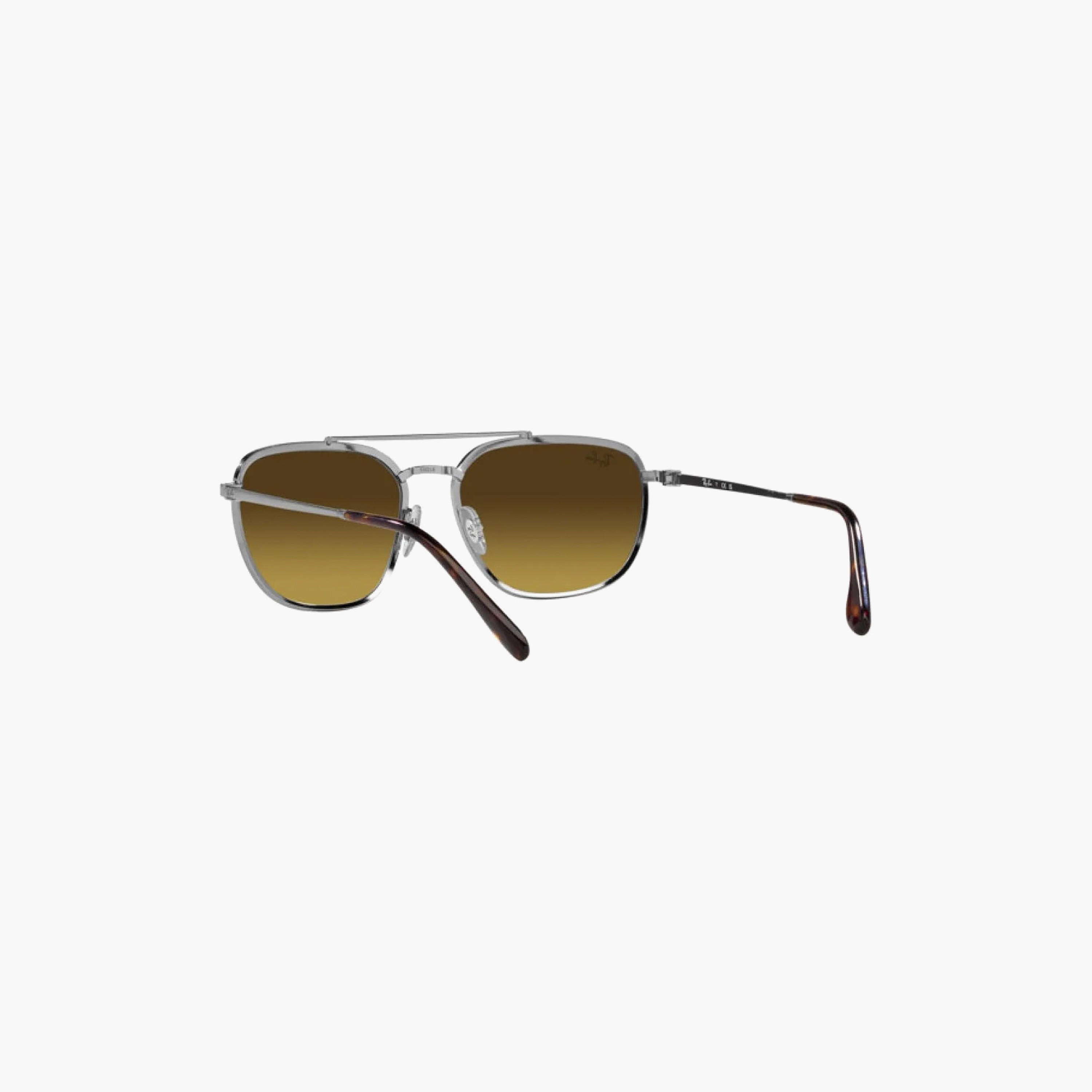 Ray-Ban Men Aviator Brown Sunglasses | 3708-men-sunglasses-image-3