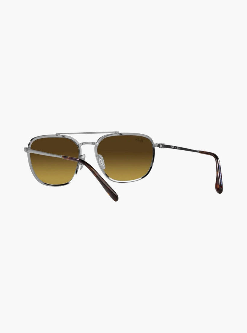 Ray-Ban Men Aviator Brown Sunglasses | 3708-men-sunglasses-image-3