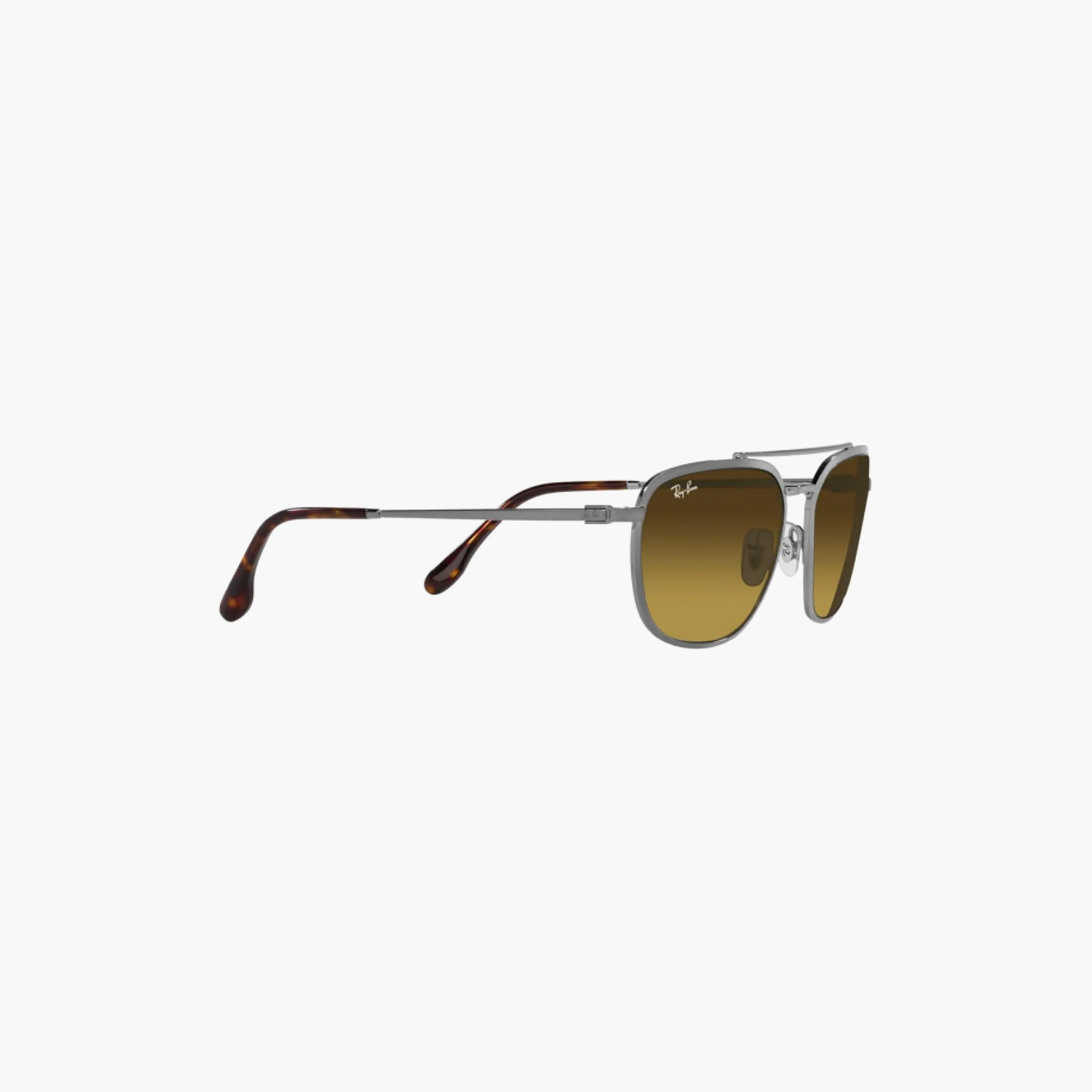 Ray-Ban Men Aviator Brown Sunglasses | 3708-men-sunglasses-image-4