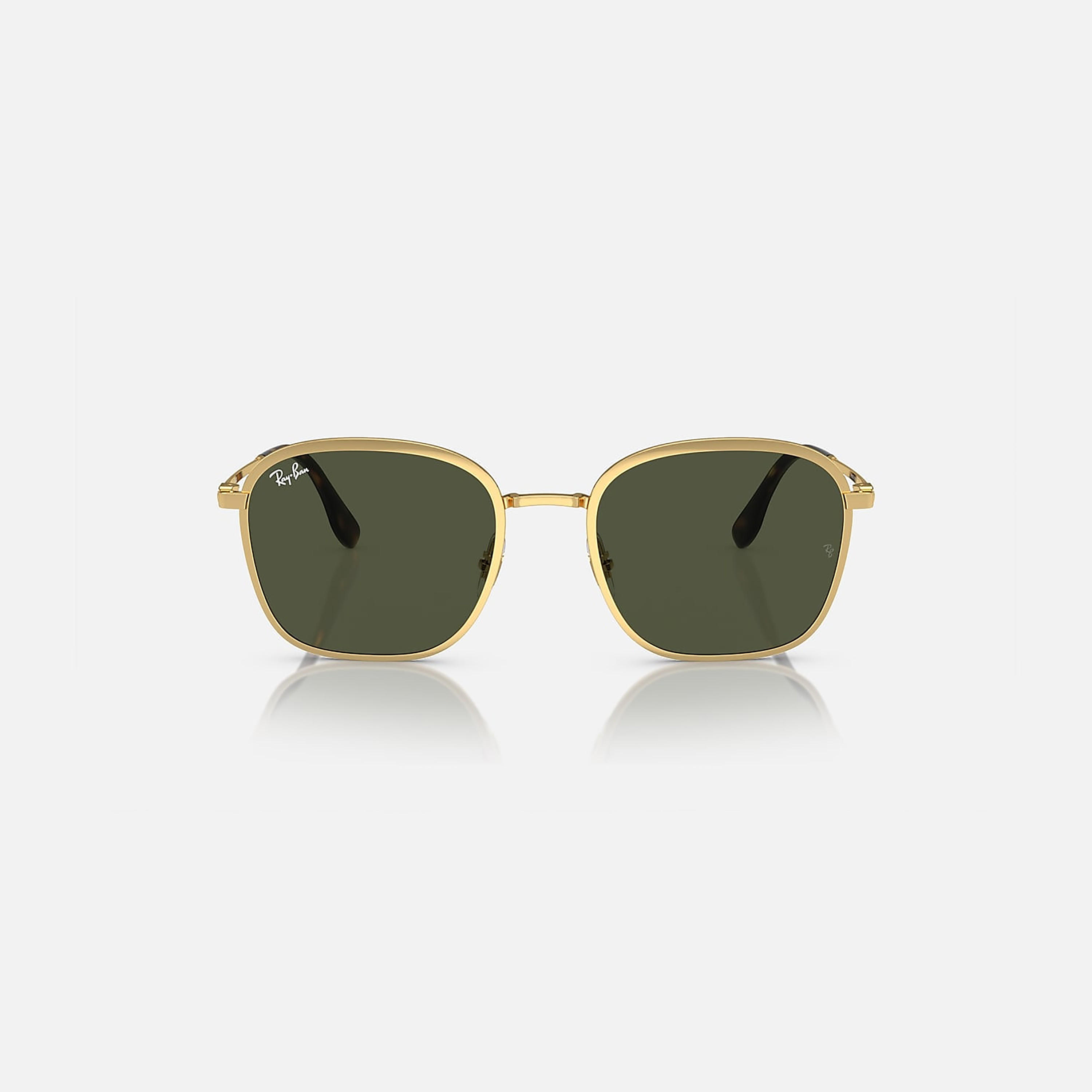 Ray-Ban Unisex Rectangle Green Sunglasses | 3720-men-sunglasses-image-3