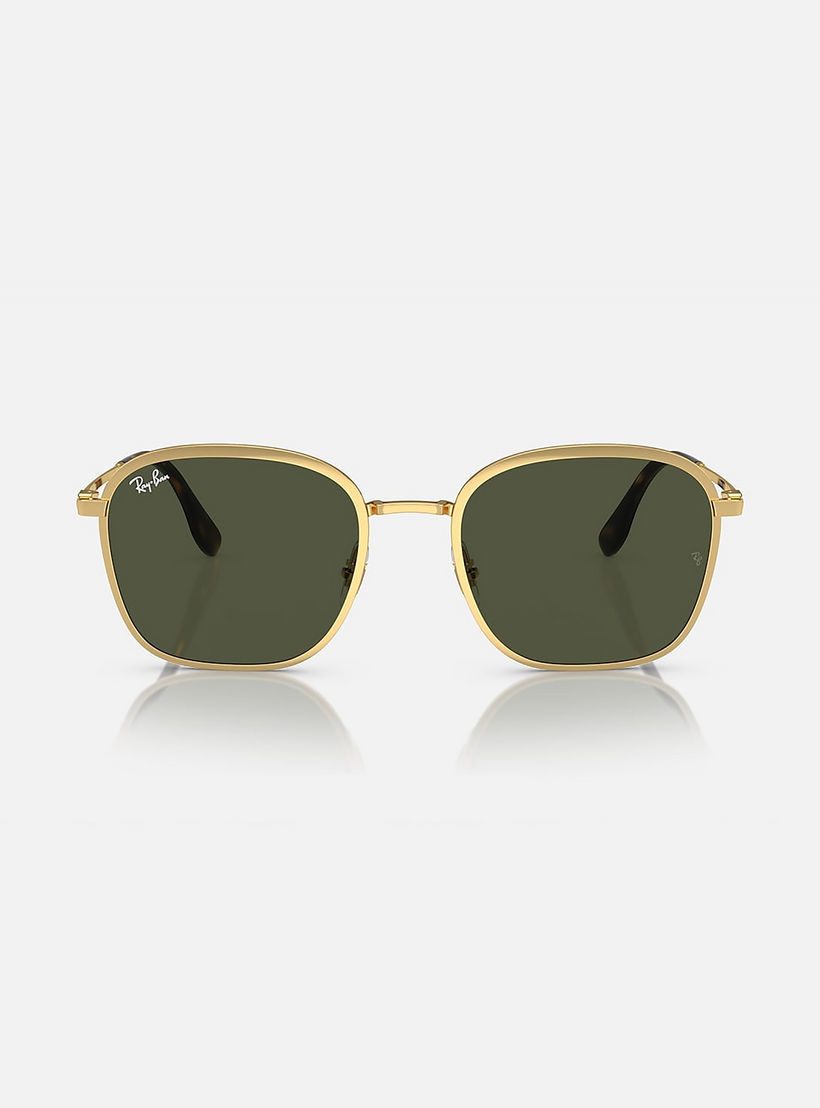 Ray-Ban Unisex Rectangle Green Sunglasses | 3720-men-sunglasses-image-3