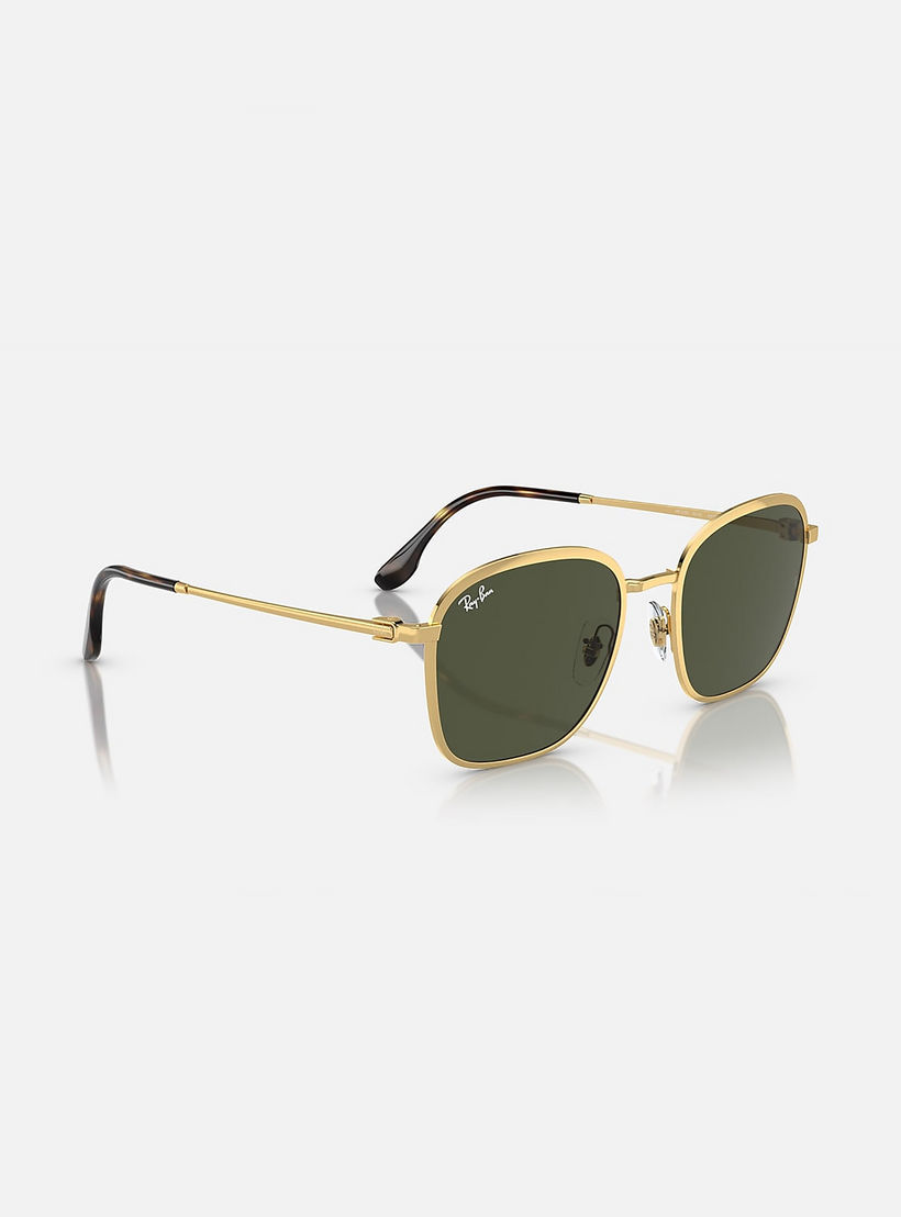 Ray-Ban Unisex Rectangle Green Sunglasses | 3720-men-sunglasses-image-4
