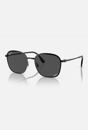 Ray-Ban Unisex Rectangle Grey Polorized Sunglasses | 3720-men-sunglasses-image-1