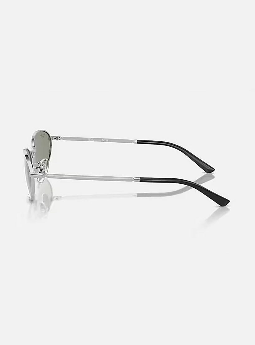 Ray-Ban Unisex Oval Grey Sunglasses | 3734-men-sunglasses-image-2