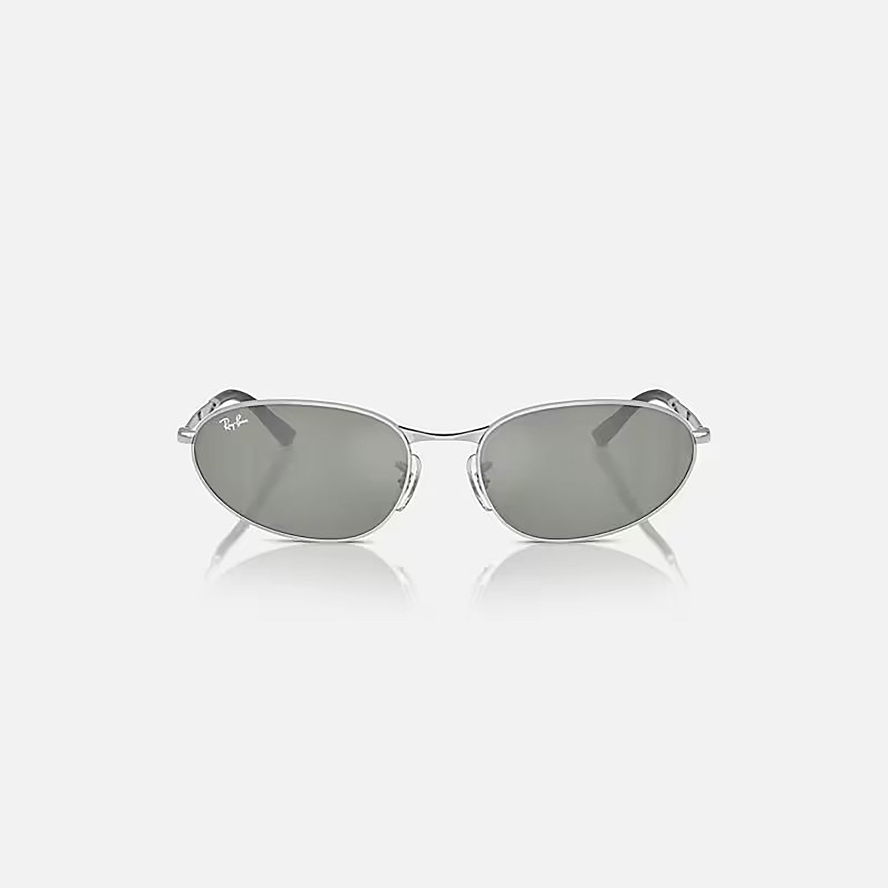 Ray-Ban Unisex Oval Grey Sunglasses | 3734-men-sunglasses-image-3