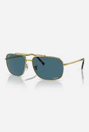 Ray-Ban Unisex Square Blue Sunglasses | 3796-men-sunglasses-image-1