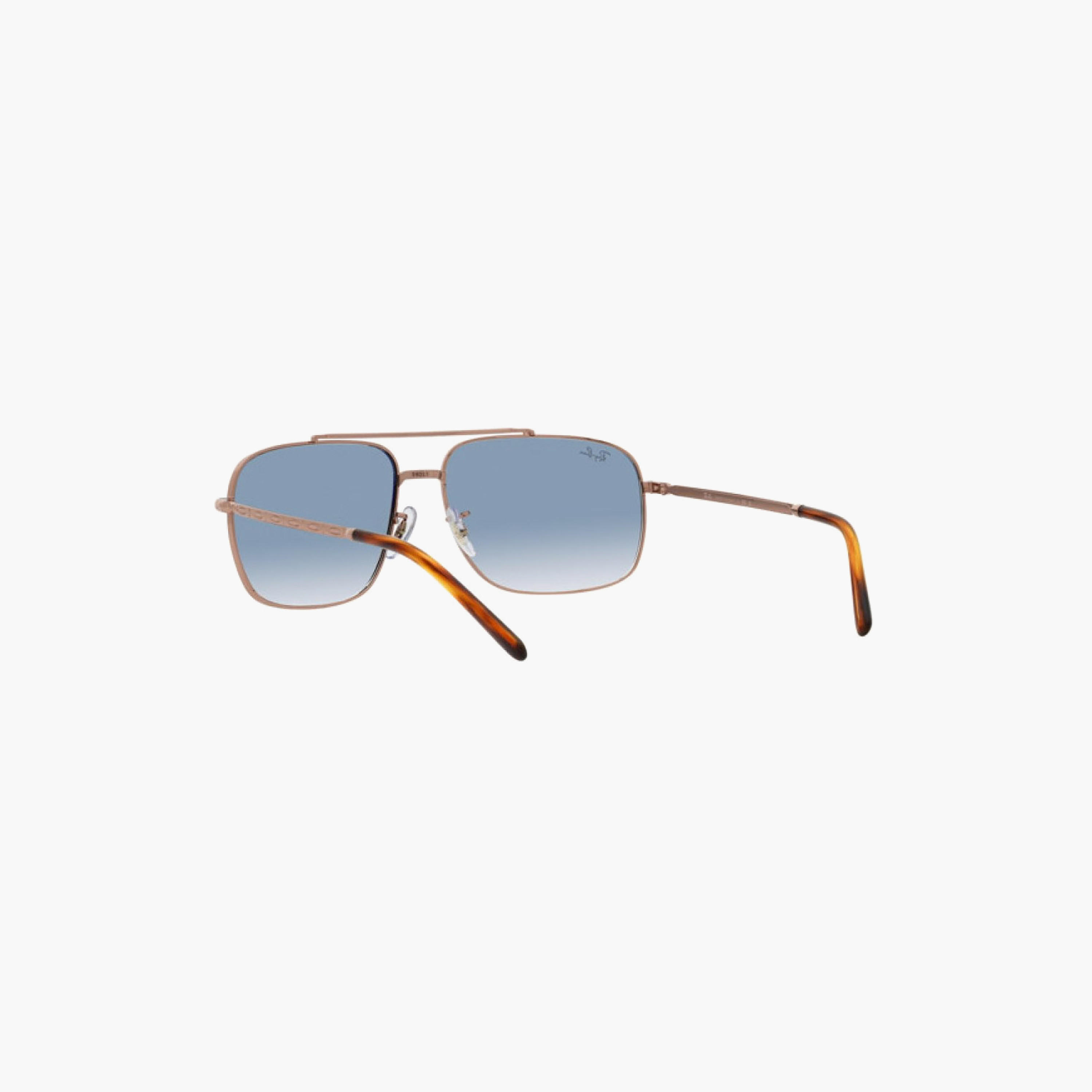 نظارات شمسية مستطيلة زرقاء للجنسين من راي بان | 3796-men-sunglasses-image-3
